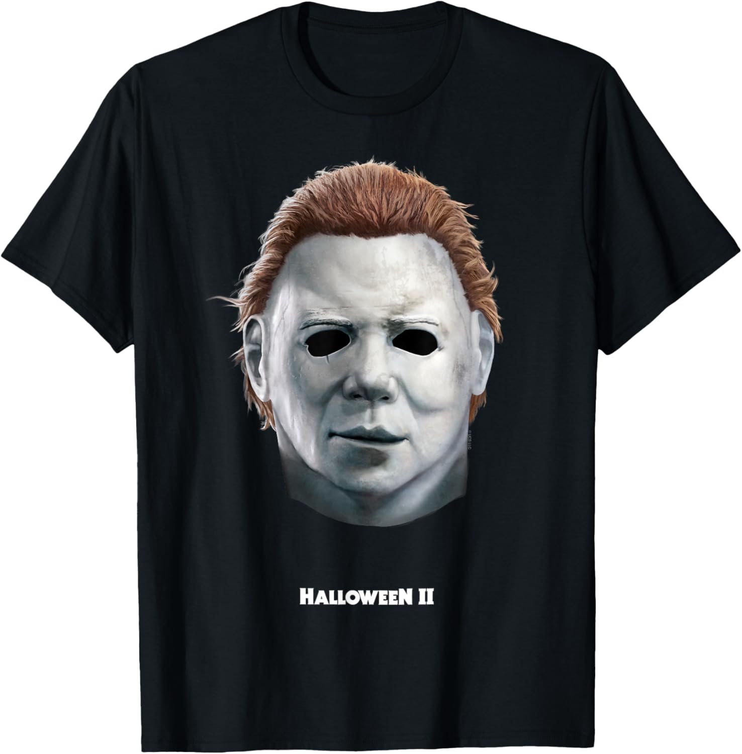 Halloween II Michael Myers Big Face T-Shirt for Costume Lovers - 1