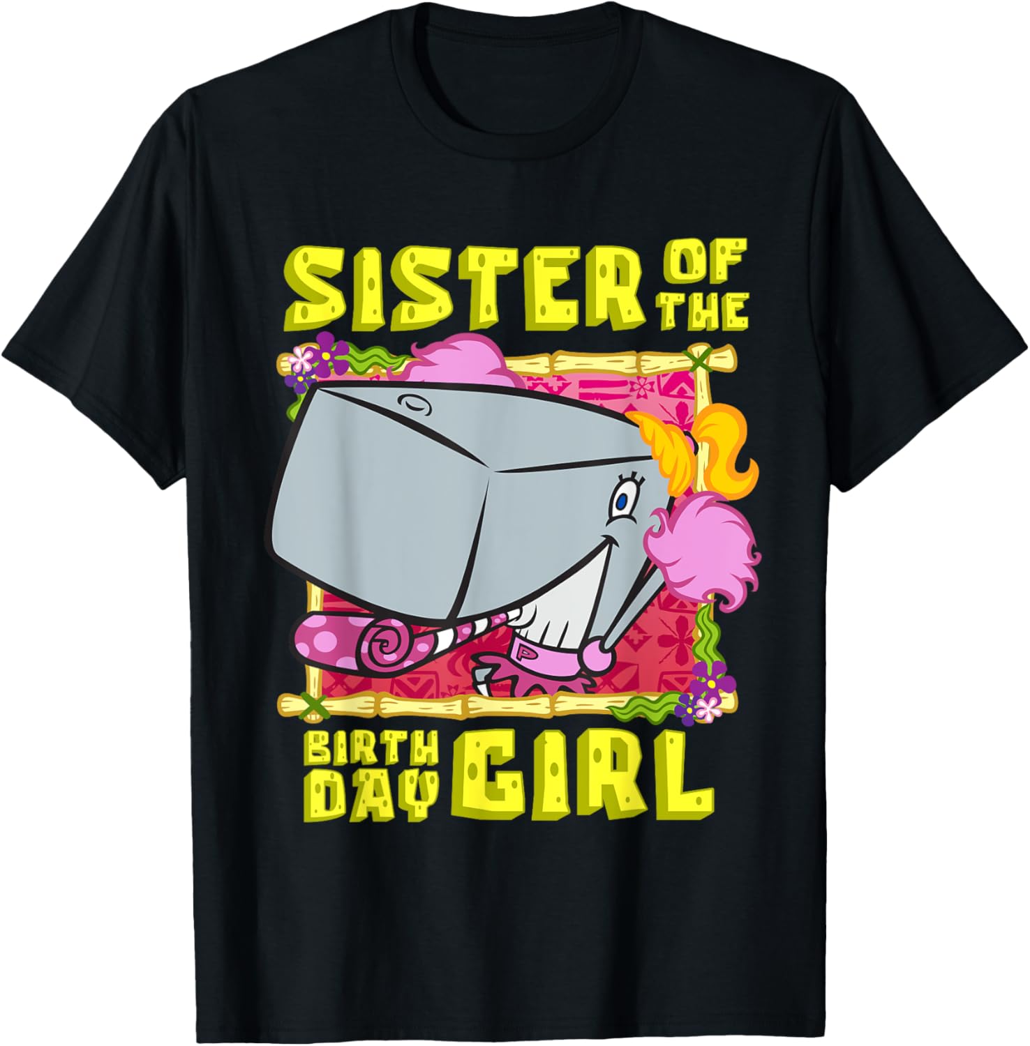Mademark SpongeBob Pearl Sister Birthday Gift T-Shirt for Girls - 3