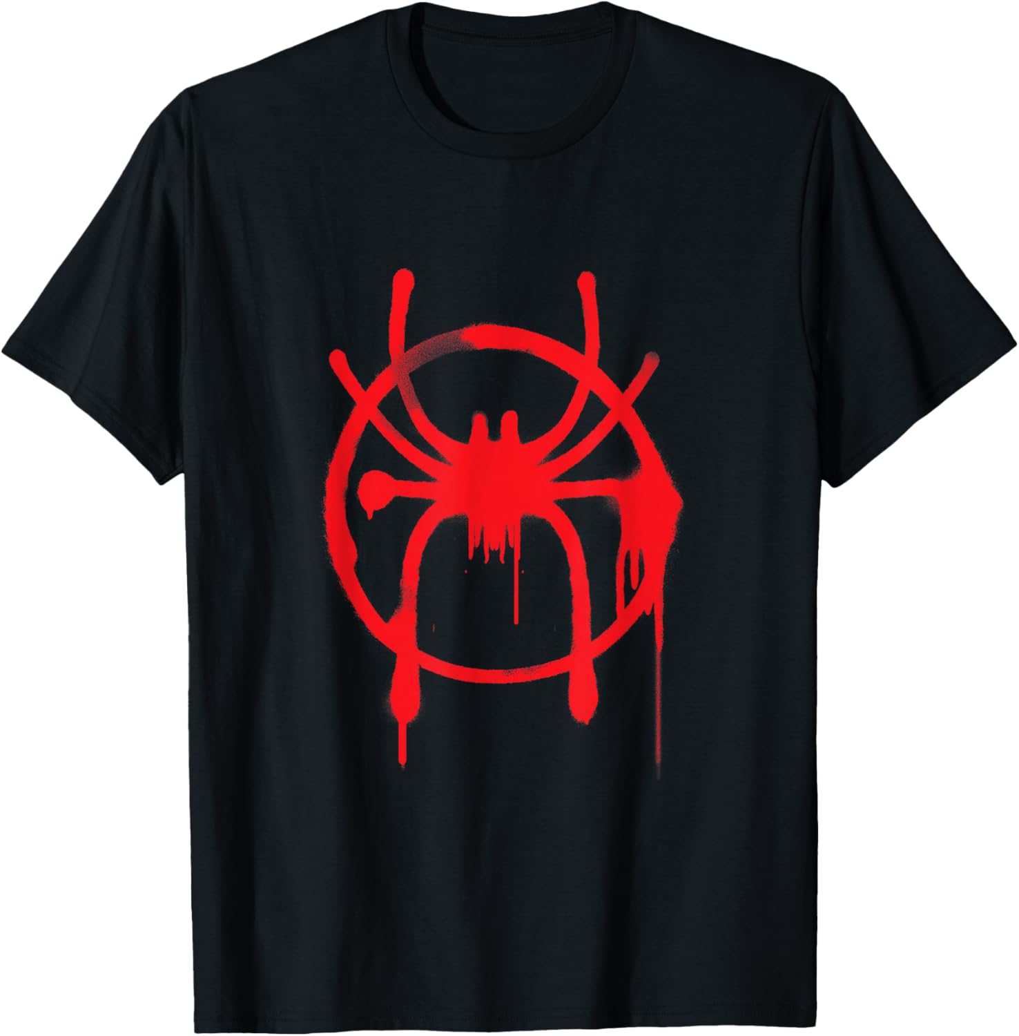 Marvel Spider-Man Into the Spider-Verse Red Icon T-Shirt for Fans - 5