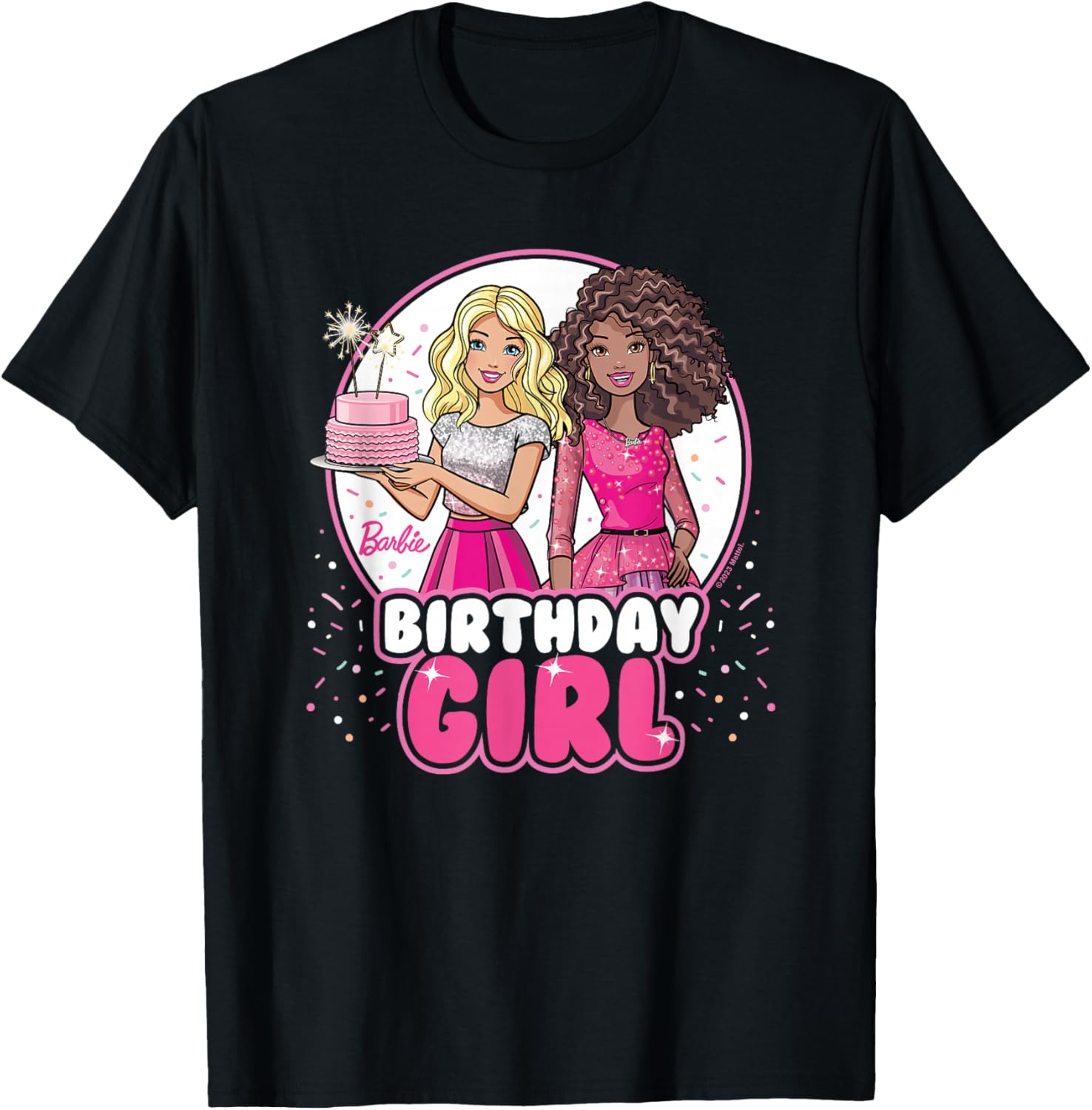 Barbie Birthday Girl T-Shirt Fun Stylish Kids Apparel for Celebrations - 8