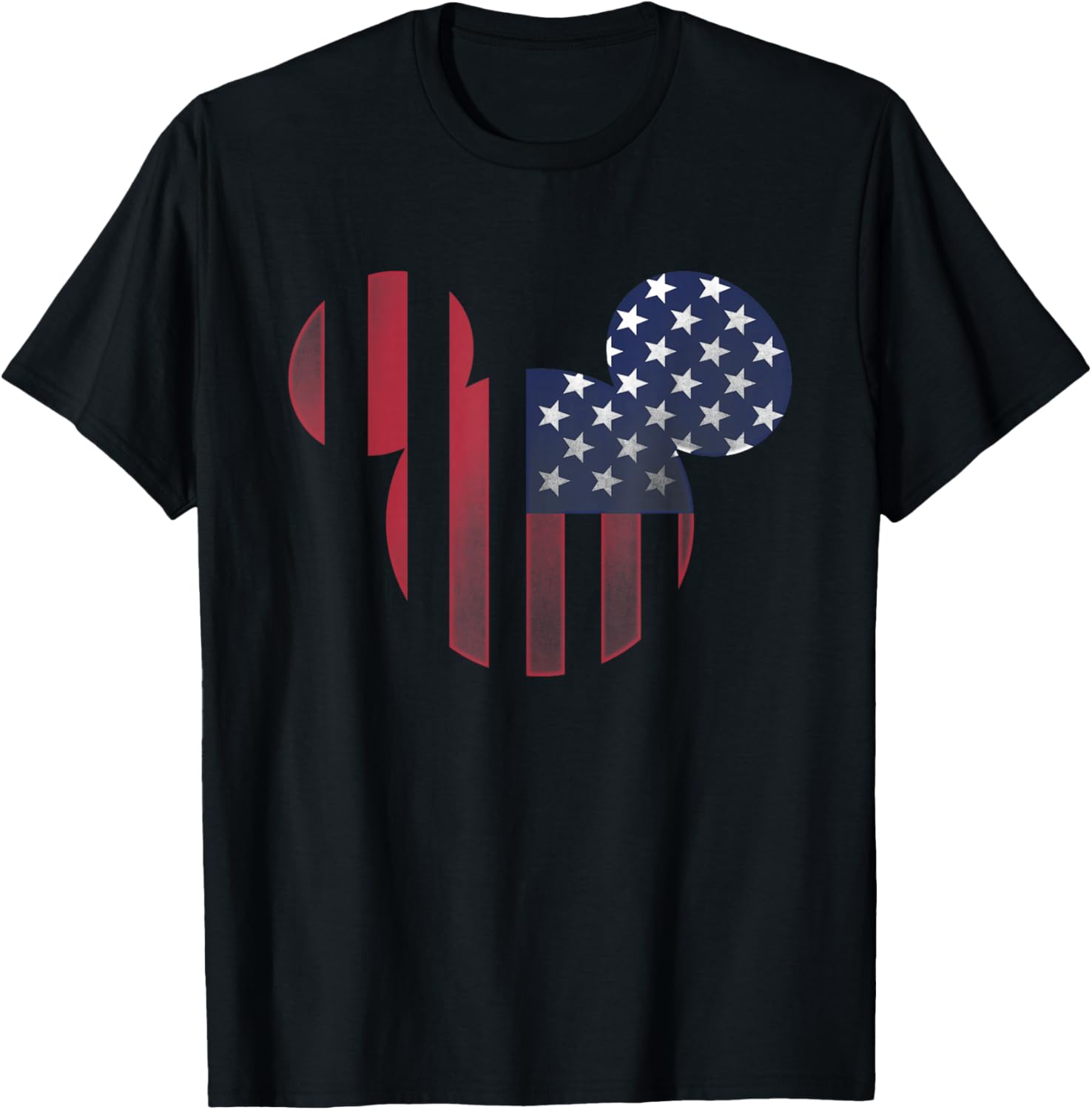 Disney Mickey Mouse Americana Ears T-Shirt for Fun Loveable Style - 6