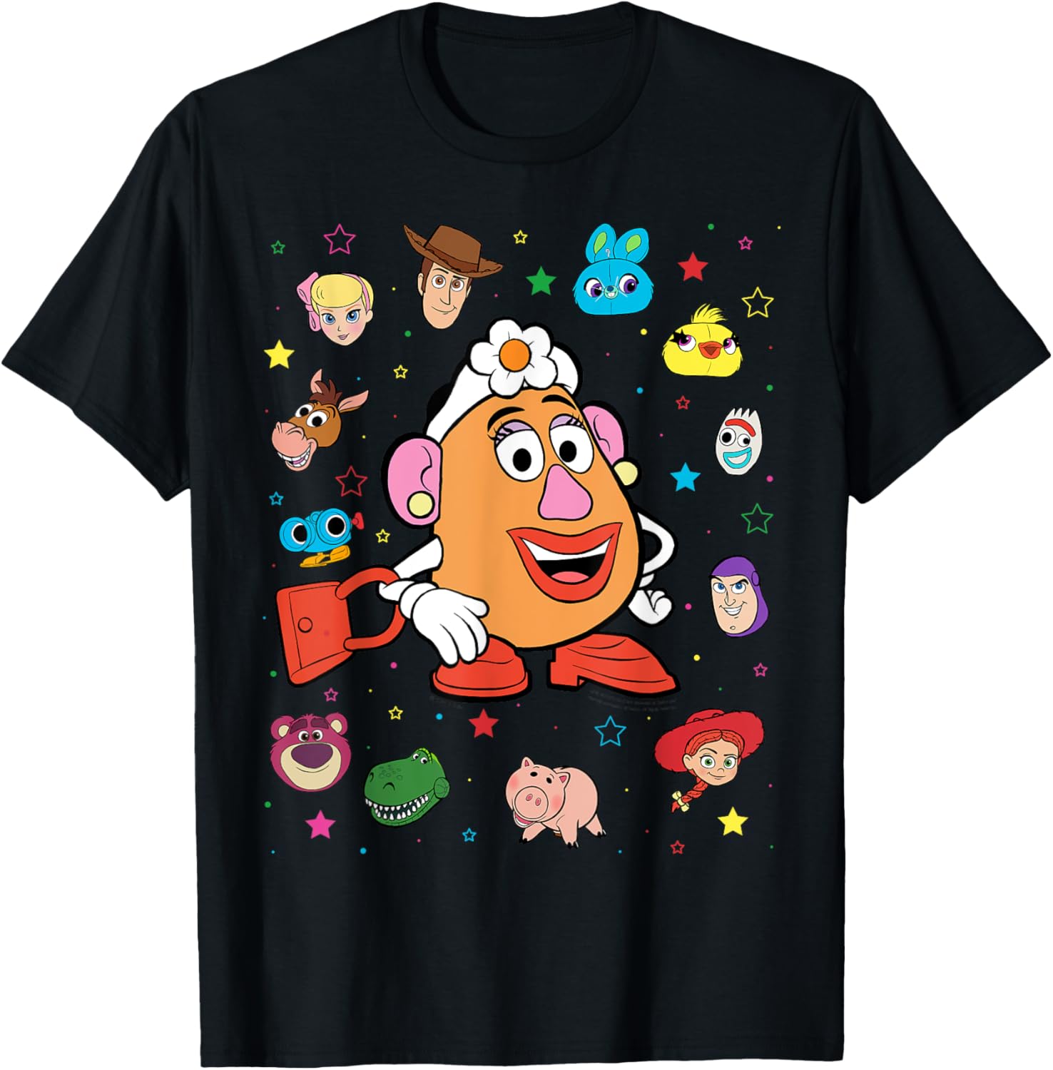 Fun Toy Story Mrs. Potato Head Costume T-Shirt for Kids and Adults - 12