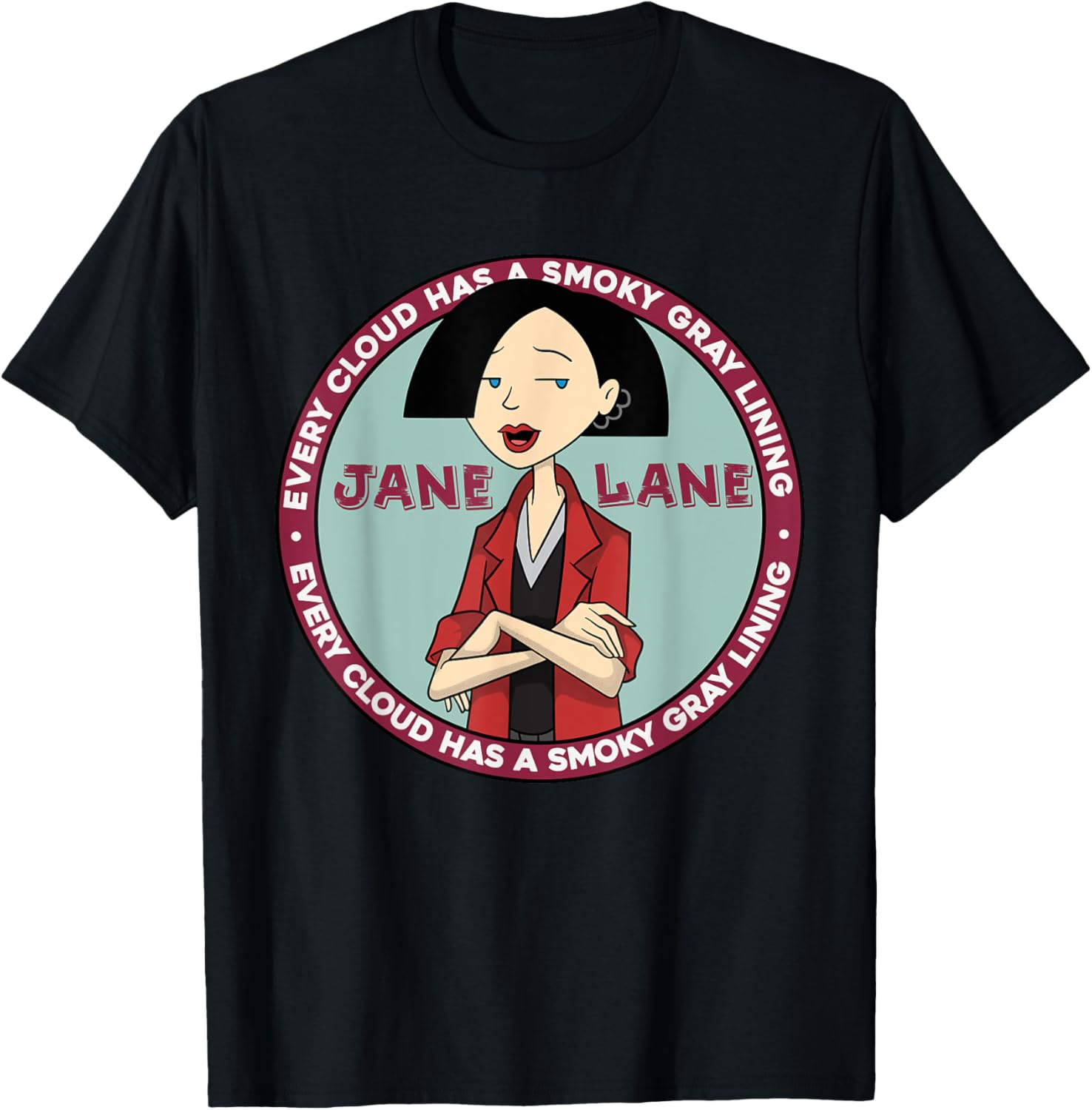 Mademark x Daria Jane Lane Smoky Gray T-Shirt Stylish Apparel for All - 9