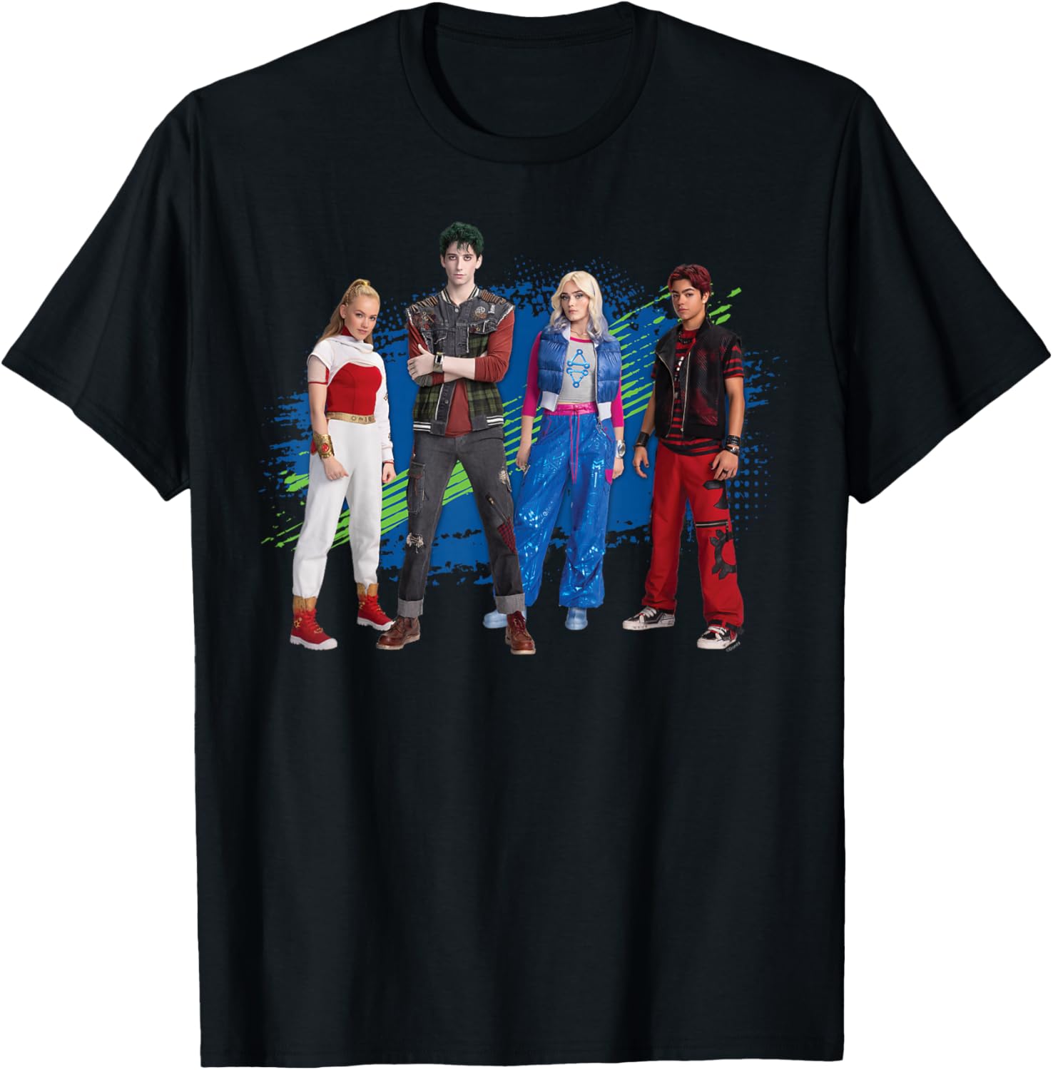 Disney Zombies 4 T-Shirt featuring Nova, Victor, Zed, and Addison - 2