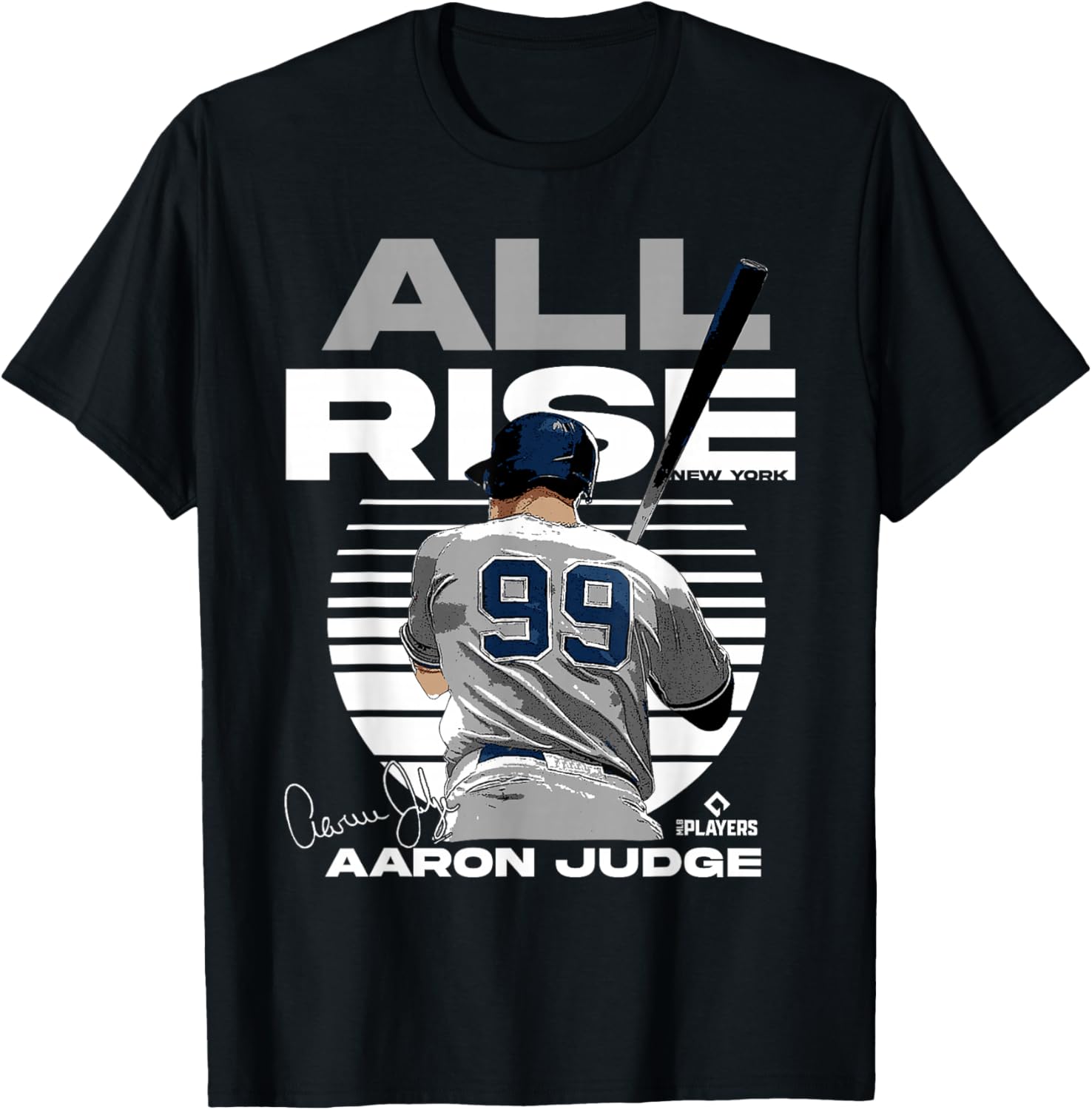 Aaron Judge All Rise T-Shirt New York MLBPA Apparel for Fans - 4