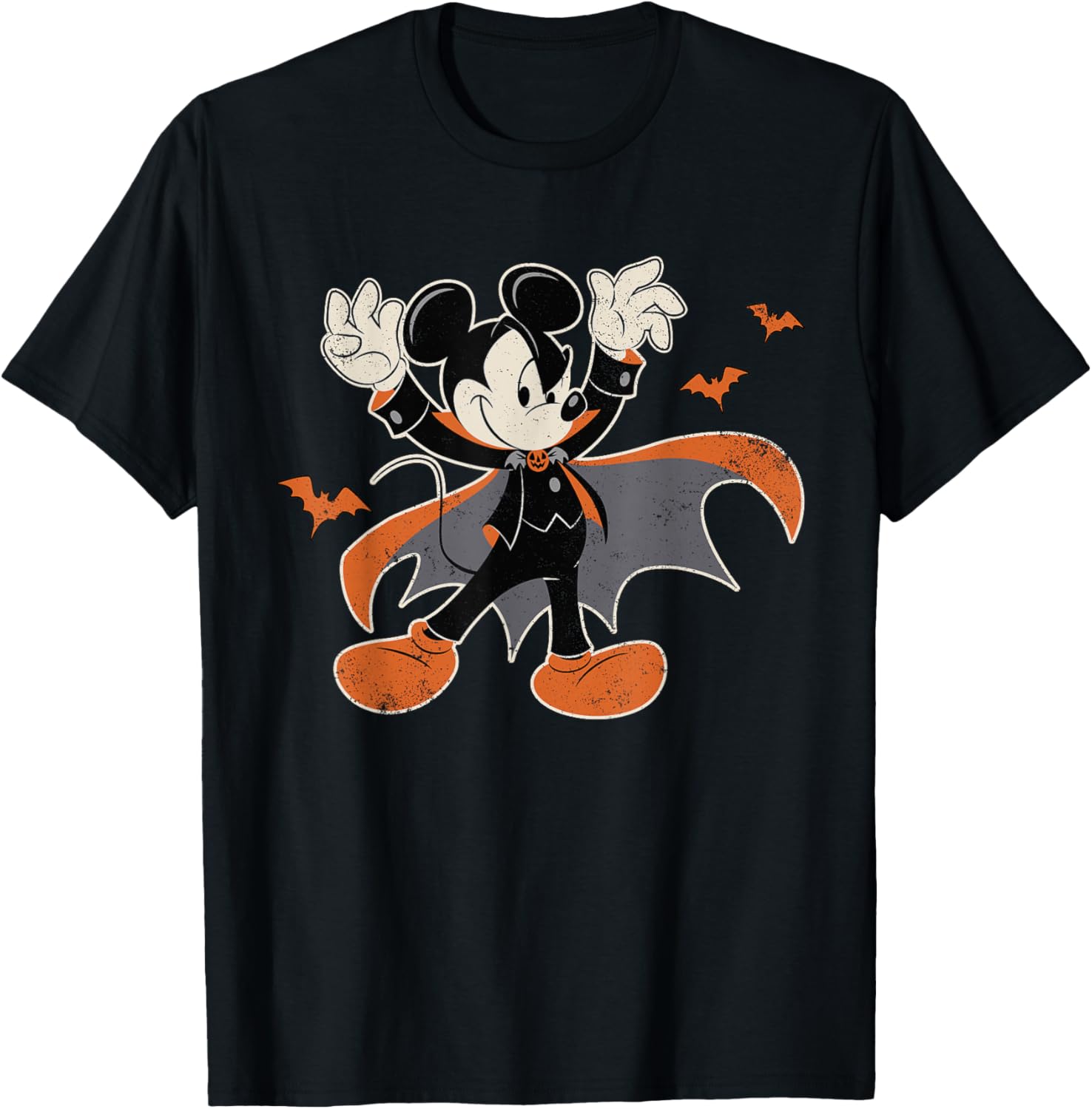 Disney Mickey Mouse Spooky Dracula Costume Halloween T-Shirt for Kids - 13