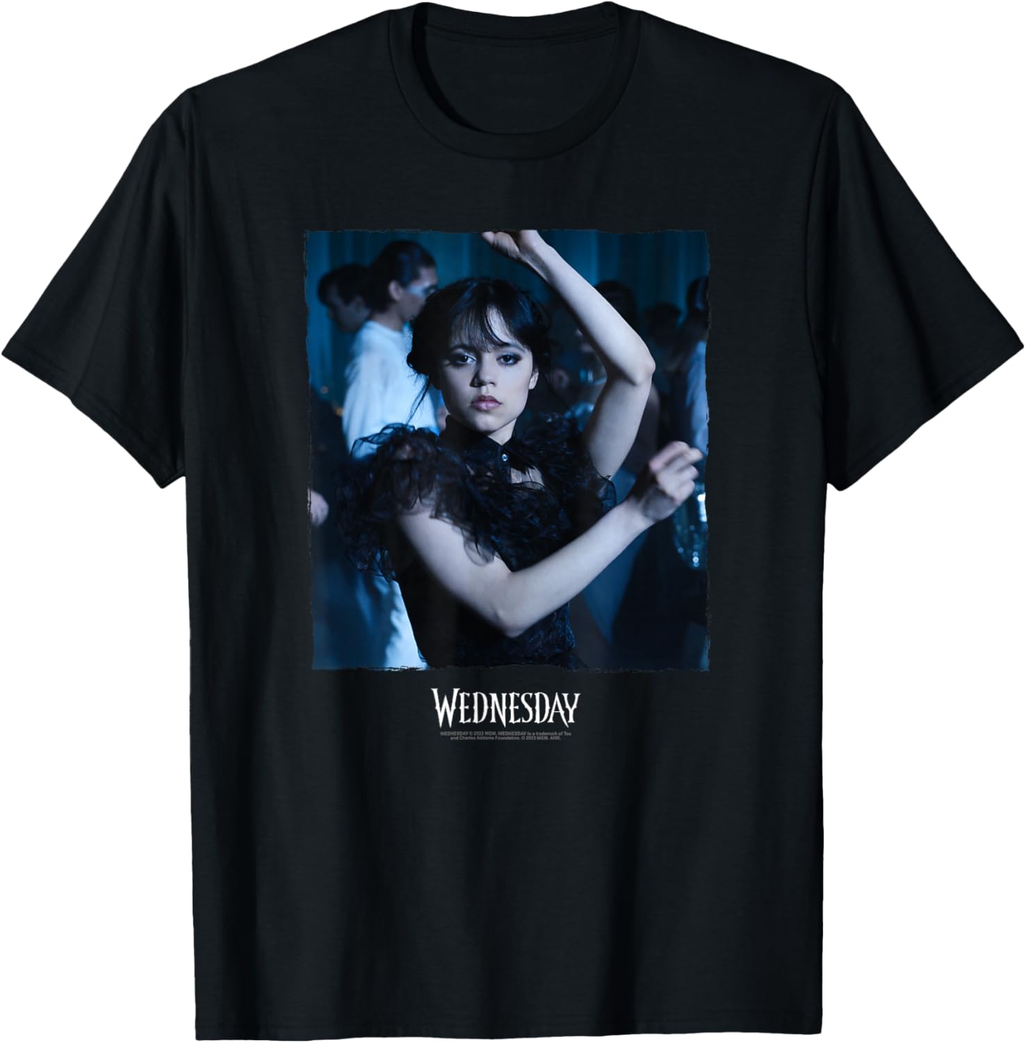 Wednesday Dark Dancing Queen T-Shirt with Logo for Fashion Lovers - 4