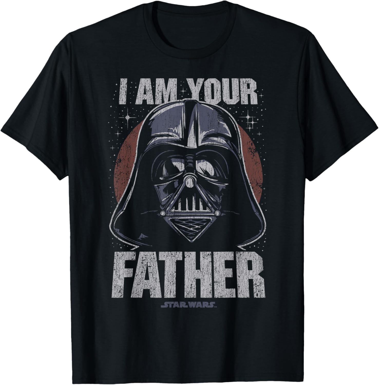 Darth Vader I Am Your Father Dark Portrait T-Shirt for Star Wars Fans - 8
