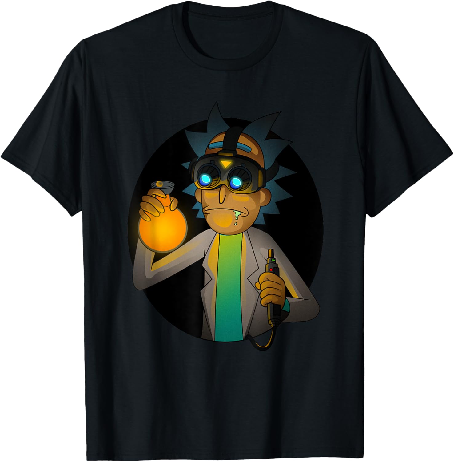 Rick and Morty Scientist Experiment T-Shirt for Fans of Adventure and Humor - 1