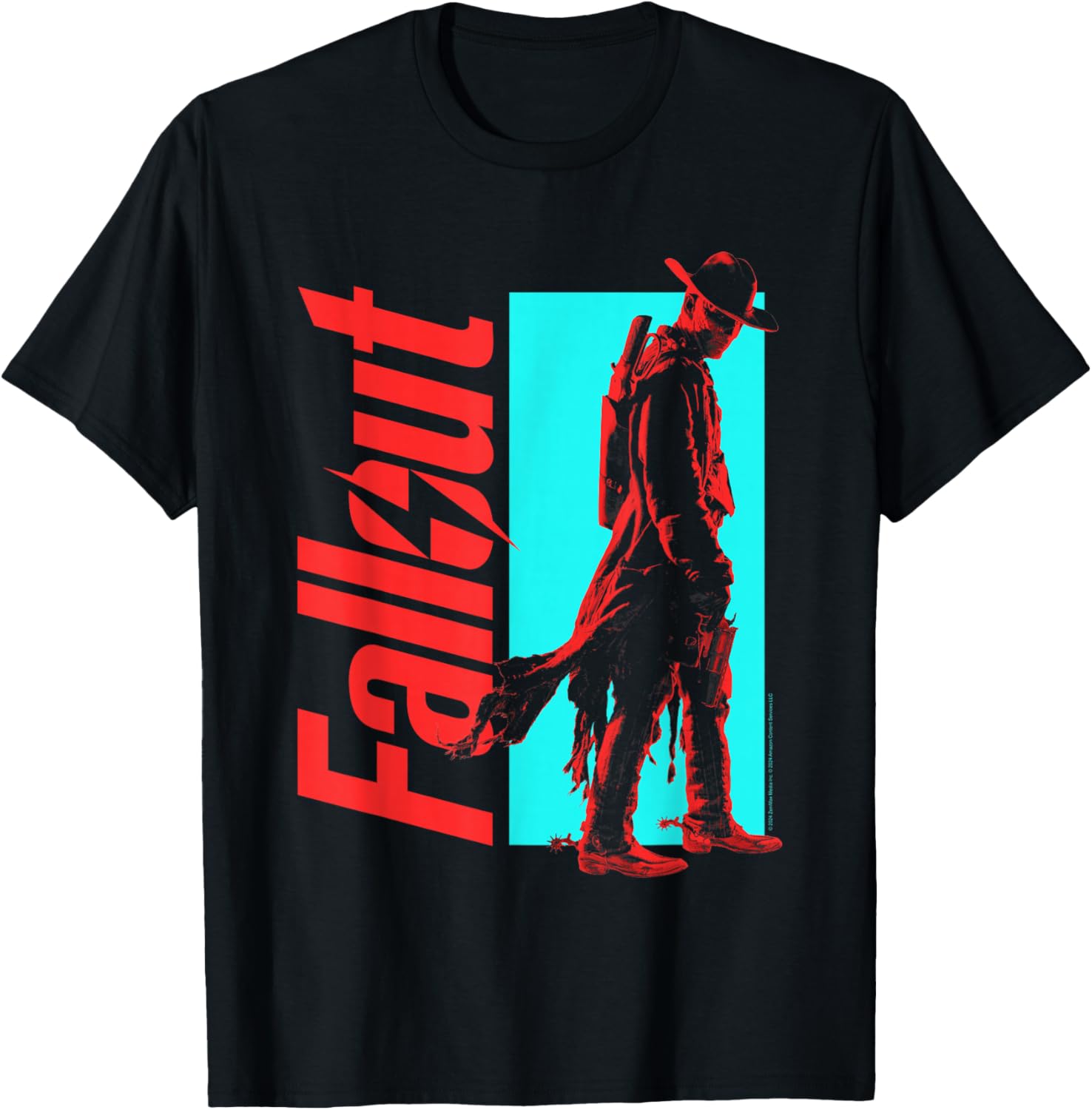 Fallout TV Series The Ghoul Boxed Shadow T-Shirt for Fans and Collectors - 1