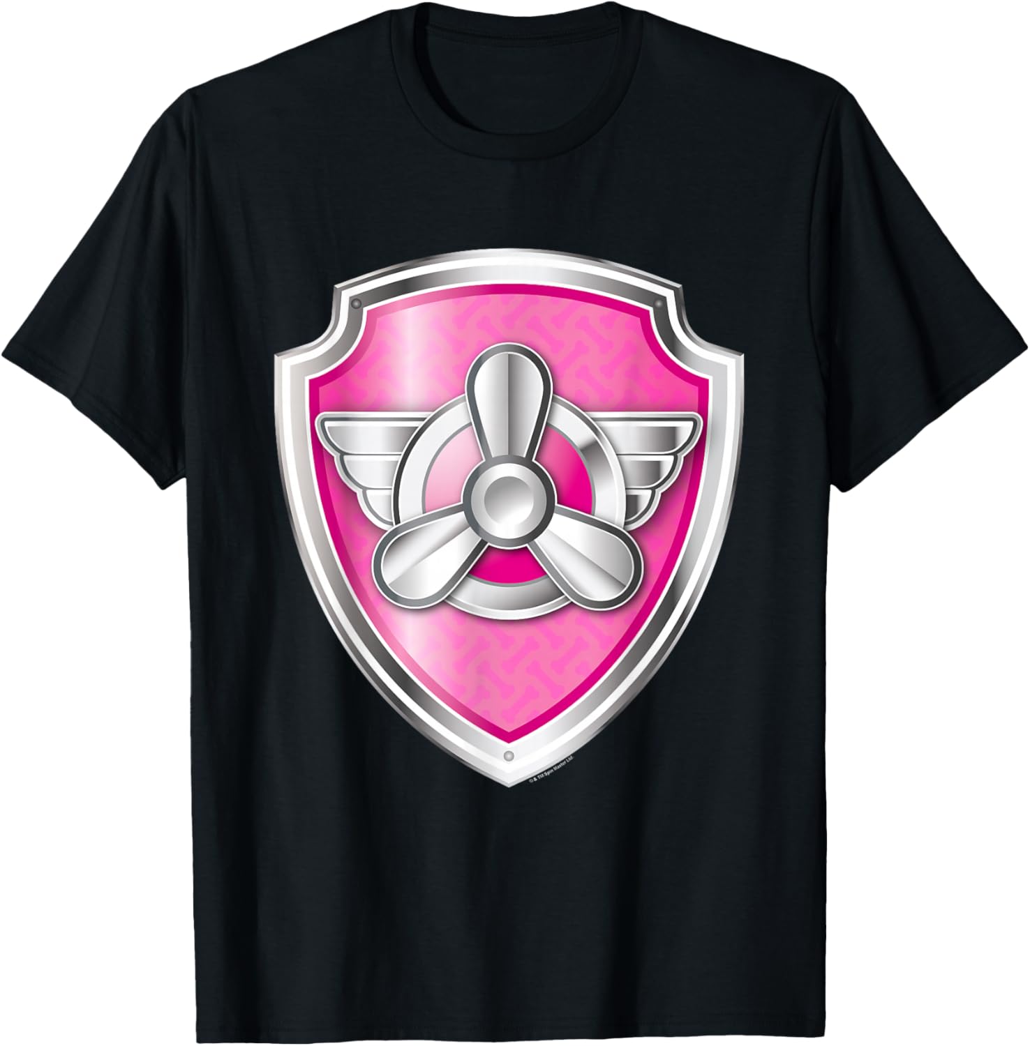 PAW Patrol Skye Badge T-Shirt for Kids - Fun and Colorful Design - 5