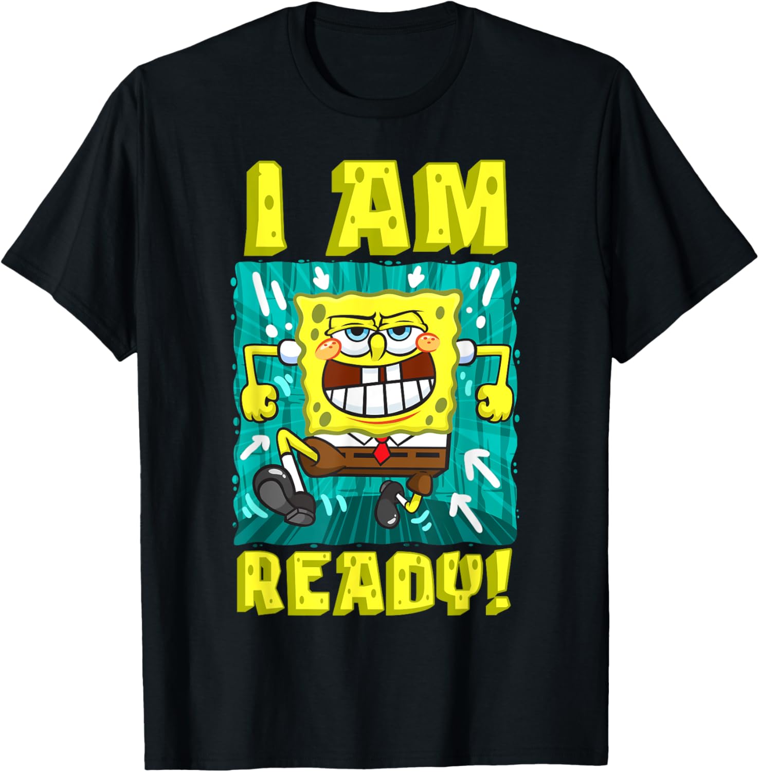 Mademark x SpongeBob SquarePants Funny Running T-Shirt for Kids - 7