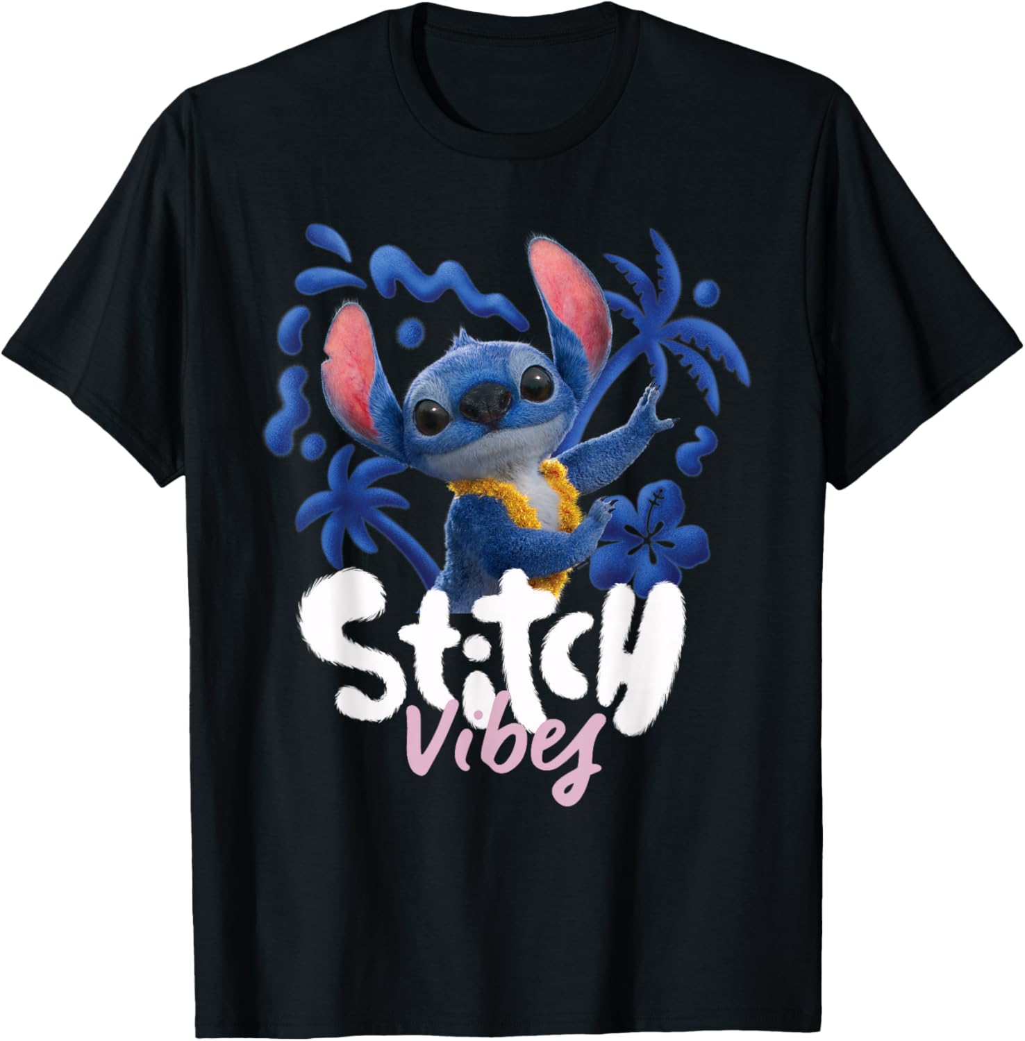 Disney Lilo and Stitch Live-Action Hula T-Shirt for Fans of Stitch Vibes - 1