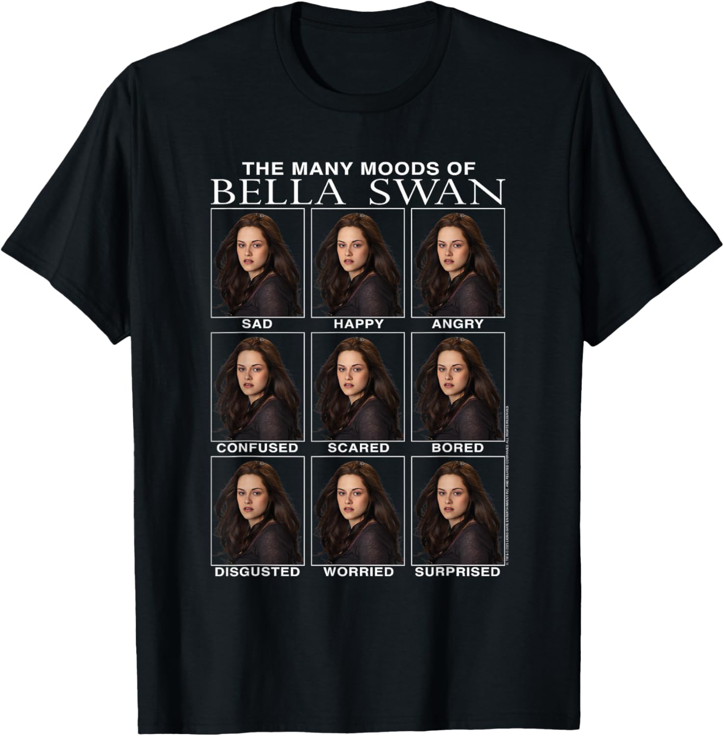Twilight Saga Bella Swan Meme Movie T-Shirt for Fans and Collectors - 3