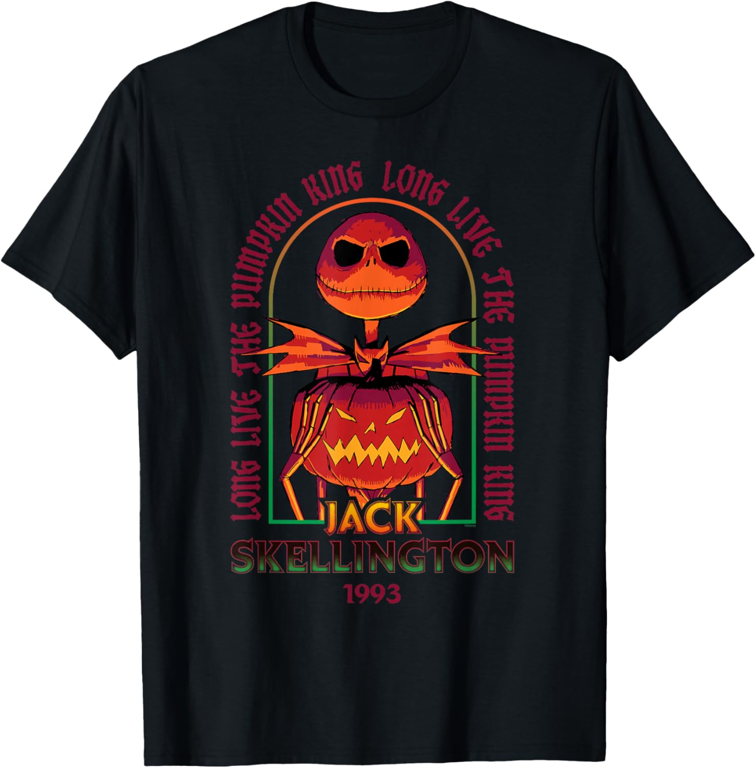 Disney Nightmare Before Christmas Jack T-Shirt 1993 for Fans and Collectors - 4