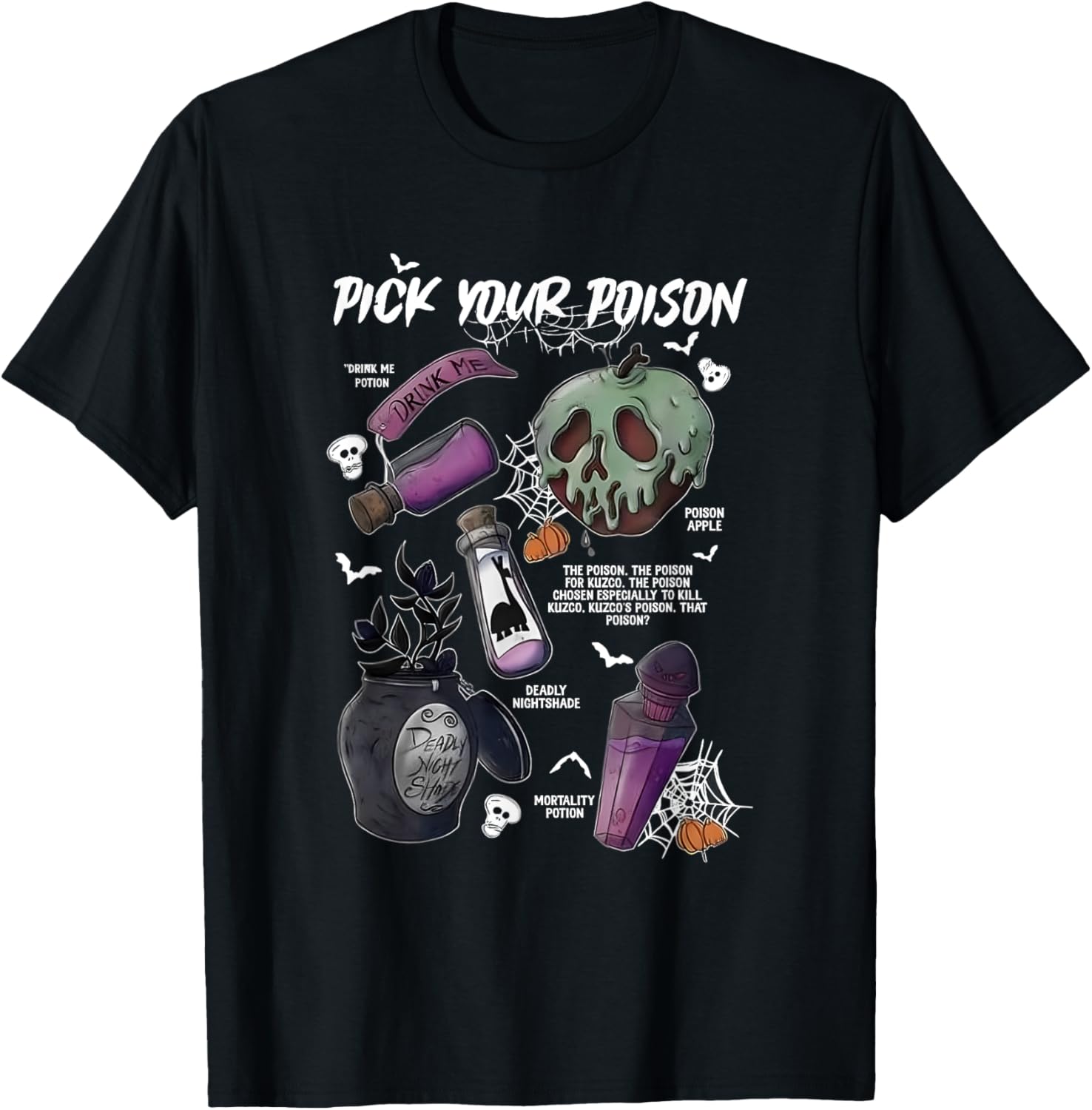 Funny Drink Me Potion Halloween T-Shirt for Spooky Celebrations - 1