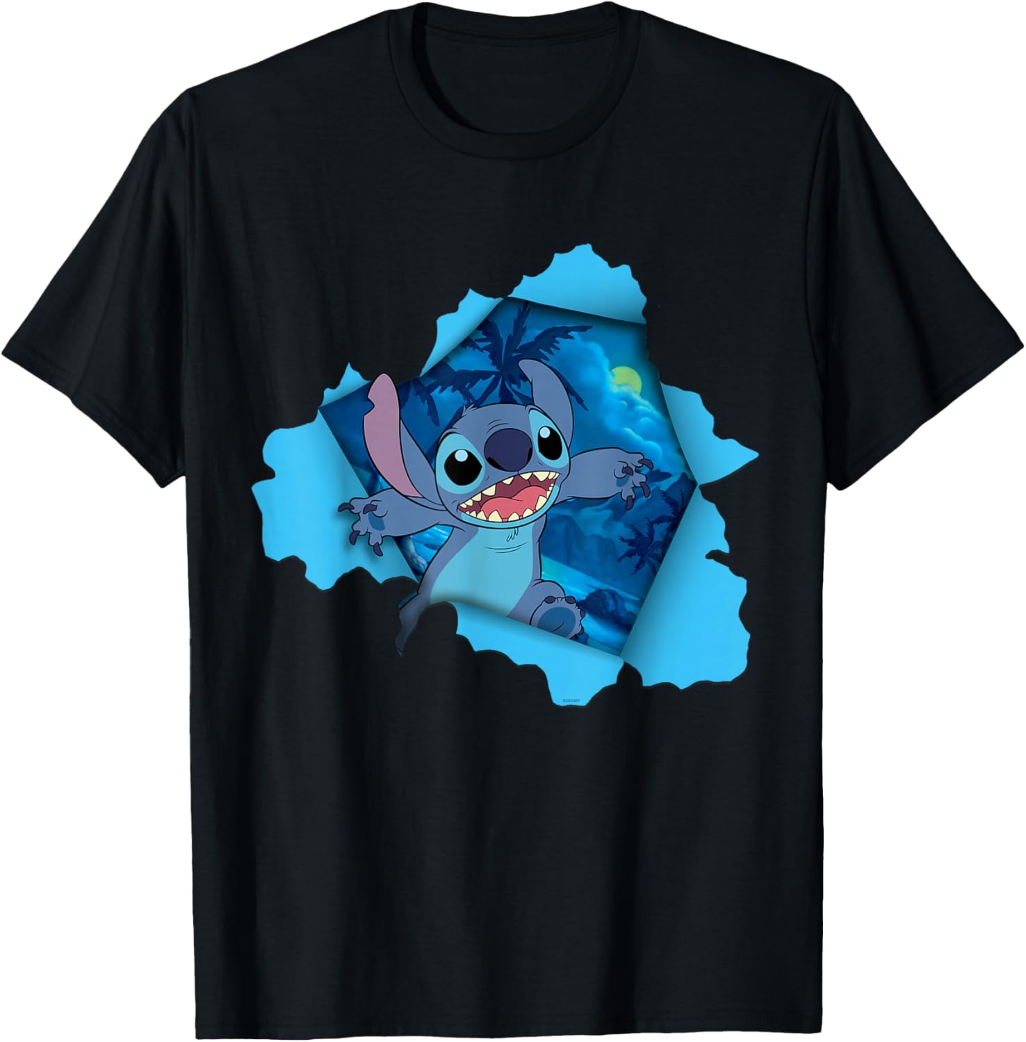 Disney Lilo and Stitch Tropical Breakout T-Shirt for Fun Summer Style - 1