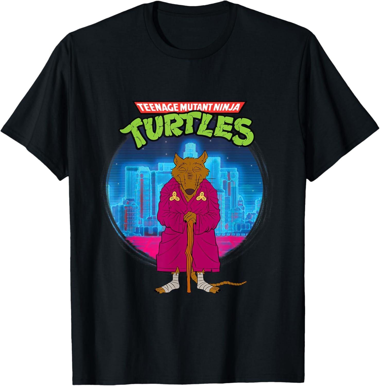 Mademark TMNT Splinter the Rat T-Shirt for Kids and Adults - Fun Ninja Fashion - 4