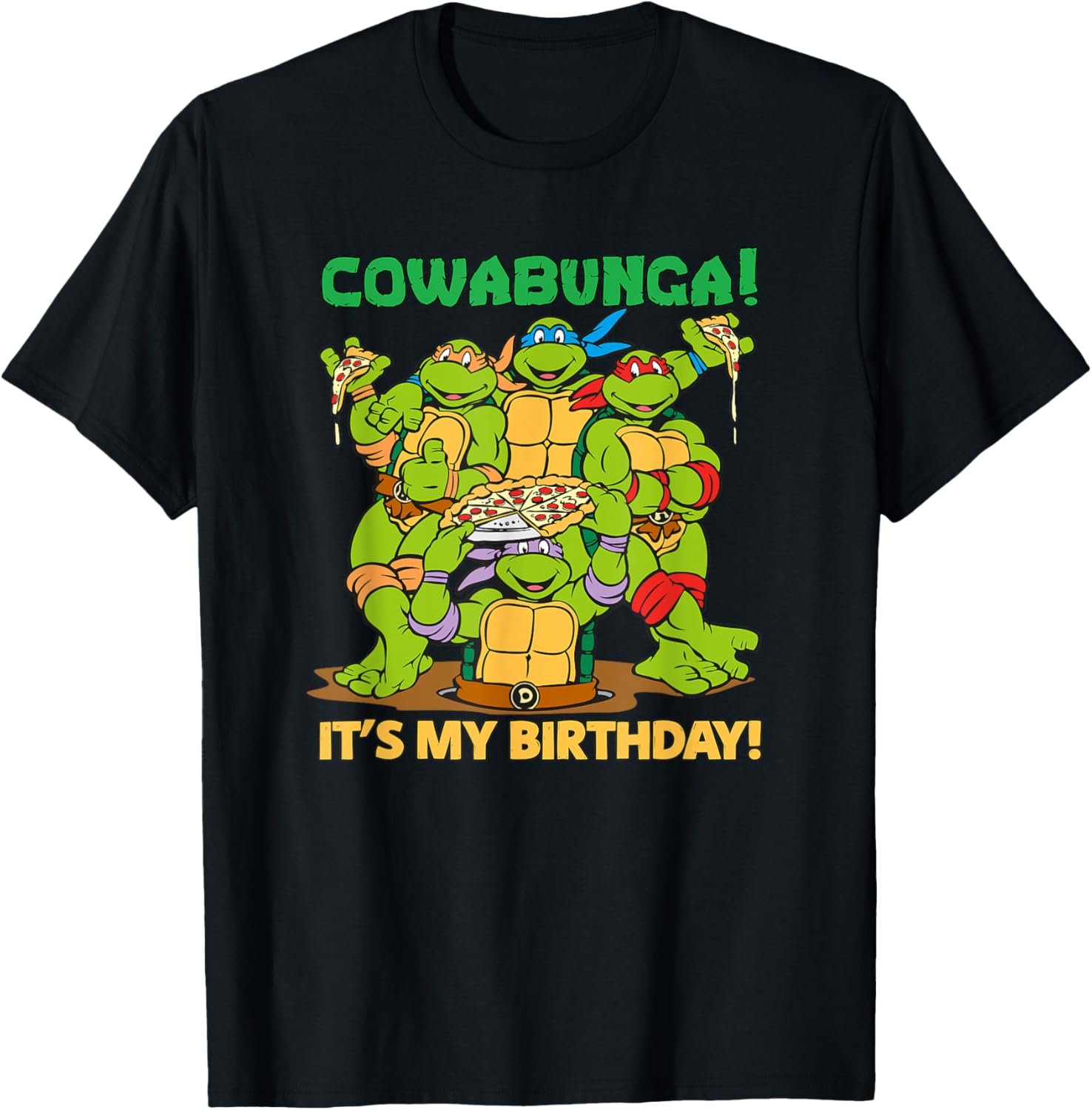 Mademark Teenage Mutant Ninja Turtles Birthday T-Shirt for Kids - 7