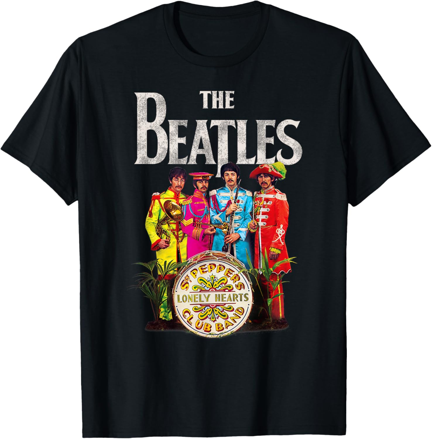 Beatles Sgt. Pepper's Lonely Hearts Short Sleeve T-Shirt for Fans - 2