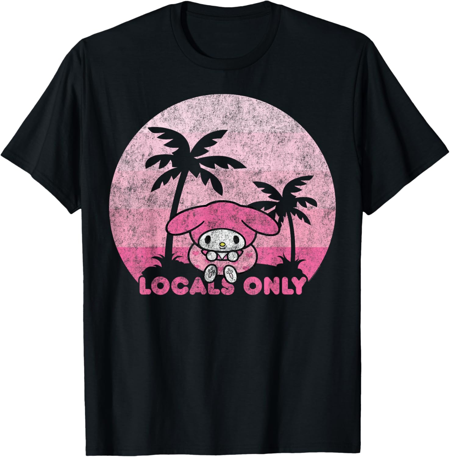My Melody Locals Only T-Shirt for Cute and Casual Style Lovers - 16