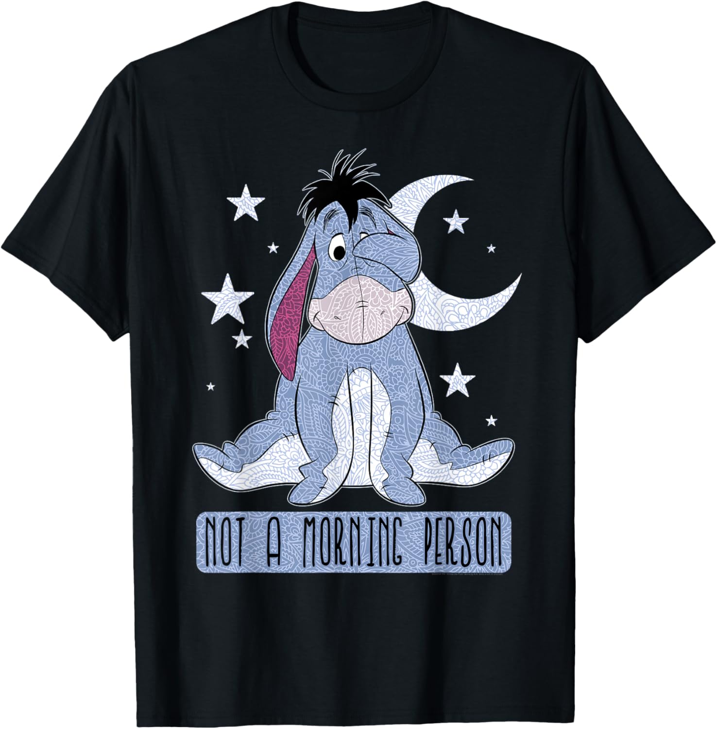 Disney Eeyore Not A Morning Person Short Sleeve T-Shirt for Adults - 4