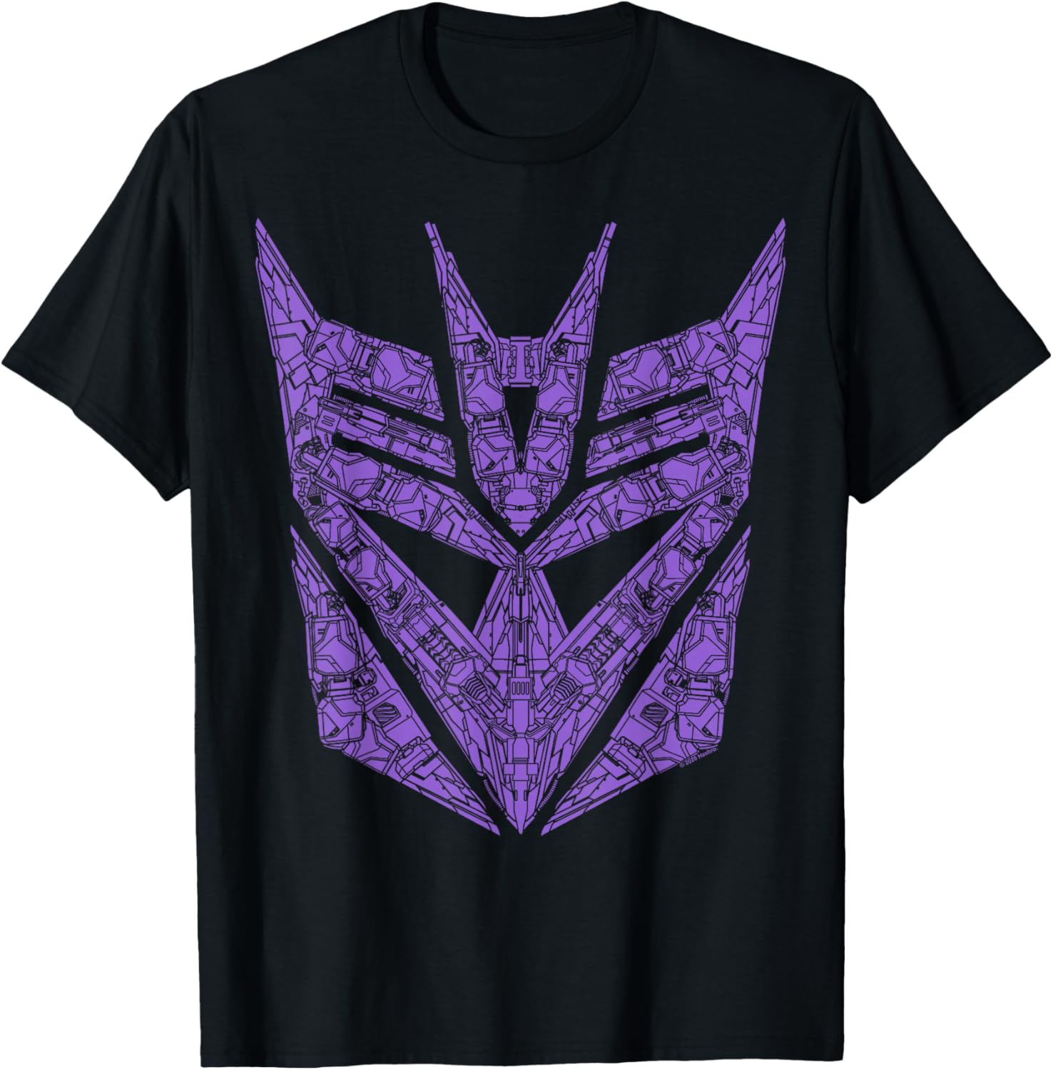 Decepticon Purple Icon Logo T-Shirt for Transformers Fans - 10