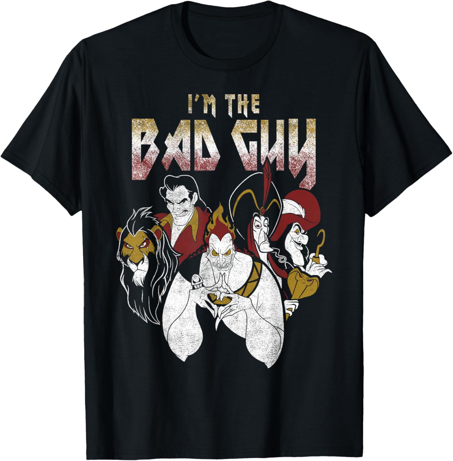 Disney Villains I'm The Bad Guy T-Shirt for Fans of Animated Classics - 5