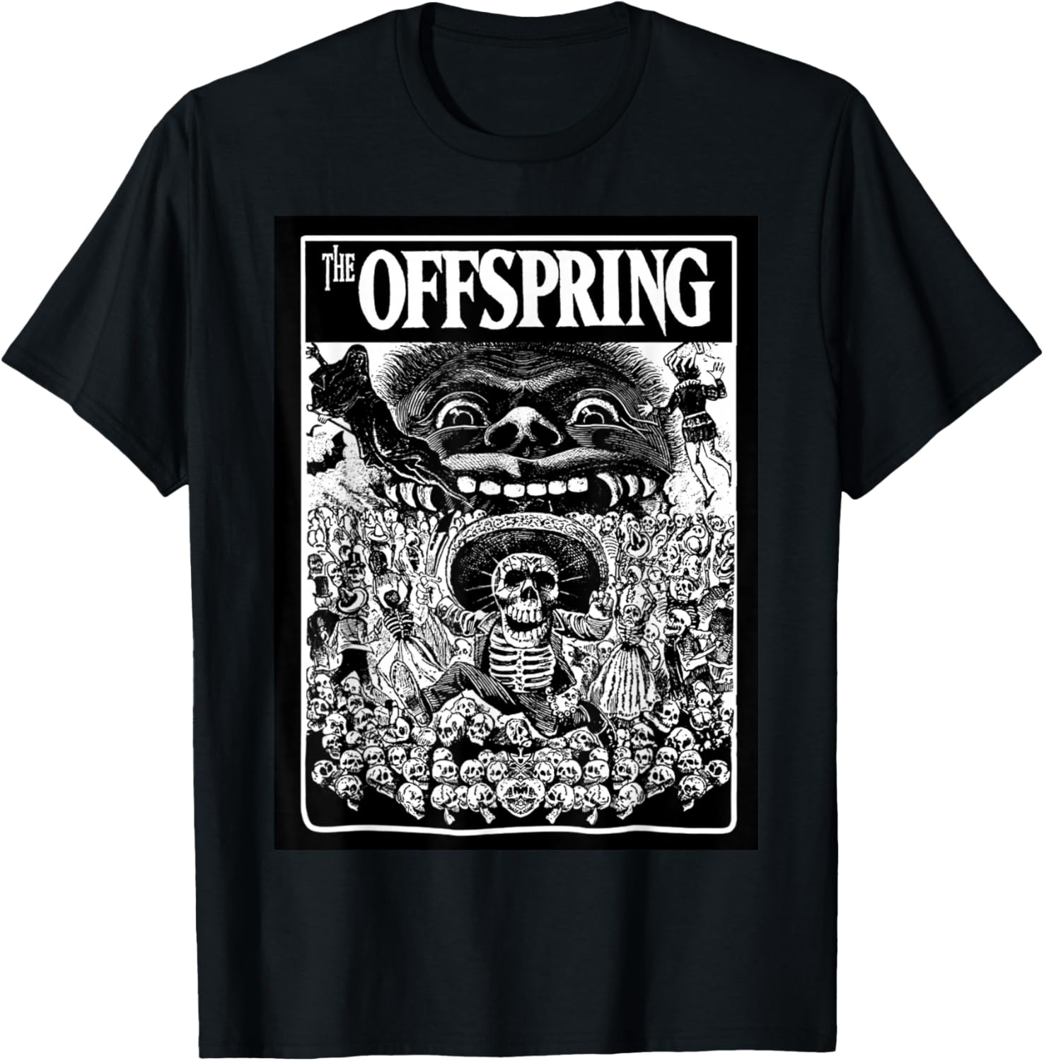 The Offspring Official Crowd Logo T-Shirt - Stylish Music Apparel - 8