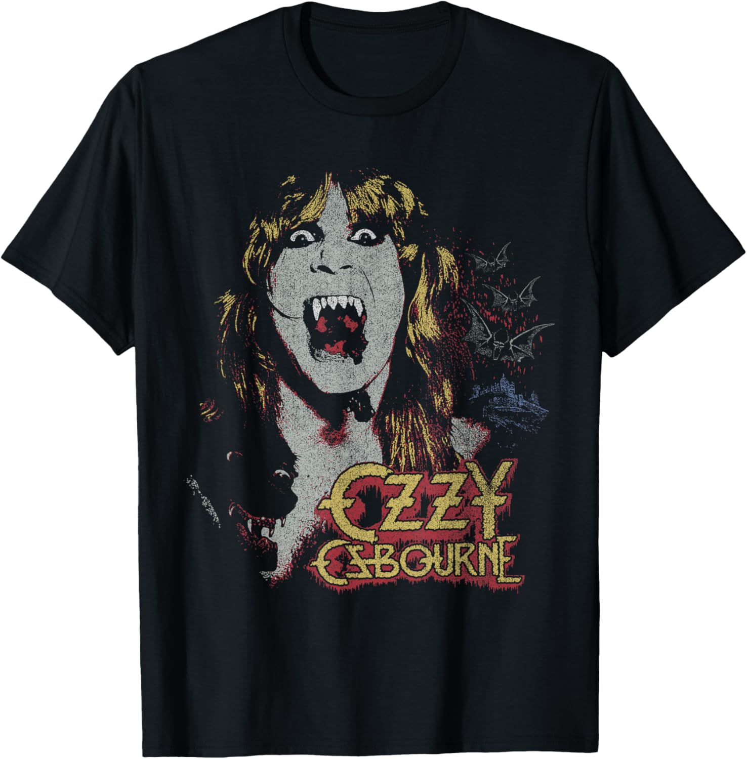 Ozzy Osbourne Vintage Speak Of The Devil T-Shirt for Rock Fans - 1