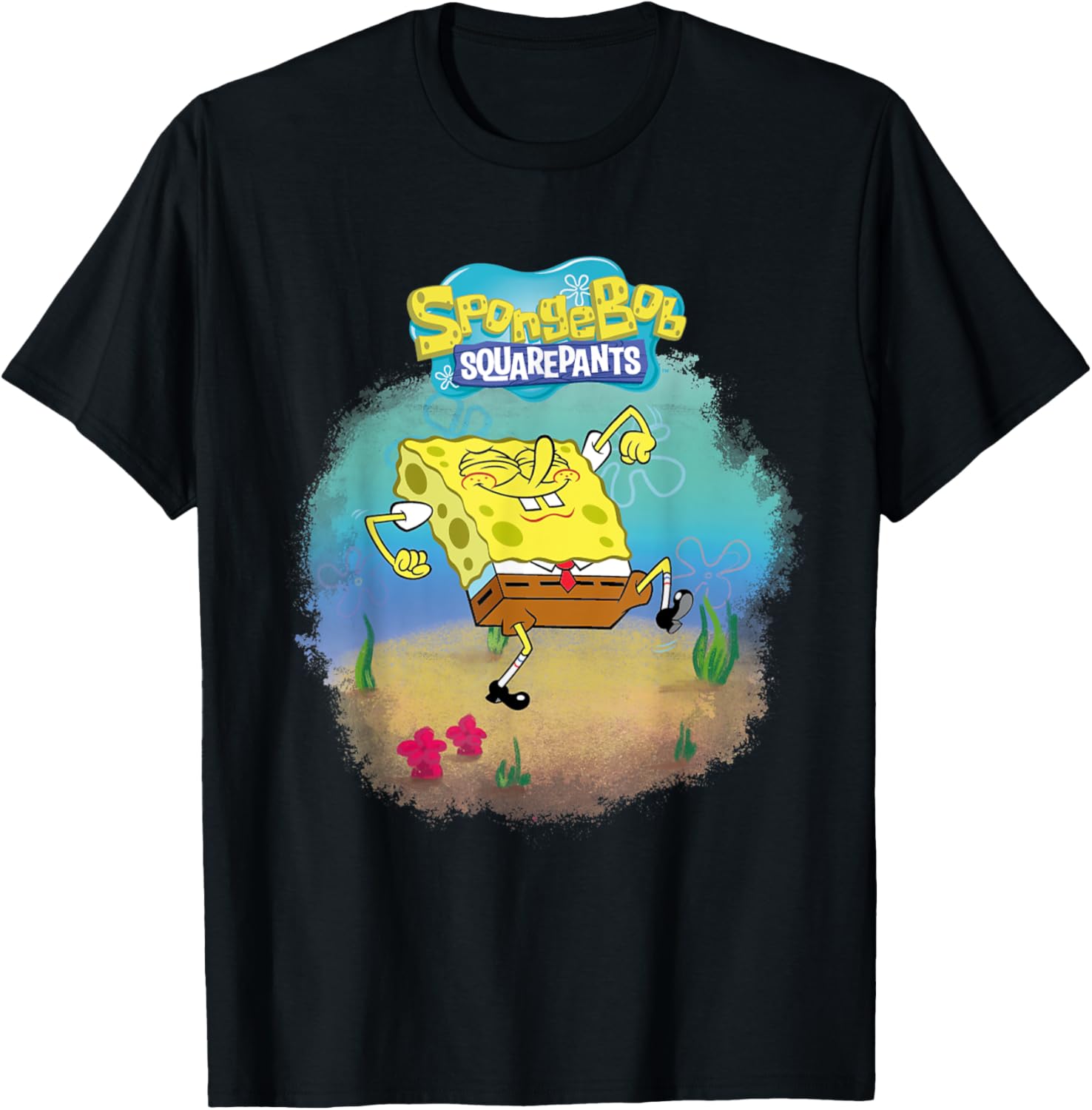 Mademark x SpongeBob SquarePants Dancing T-Shirt for Fun Style - 10