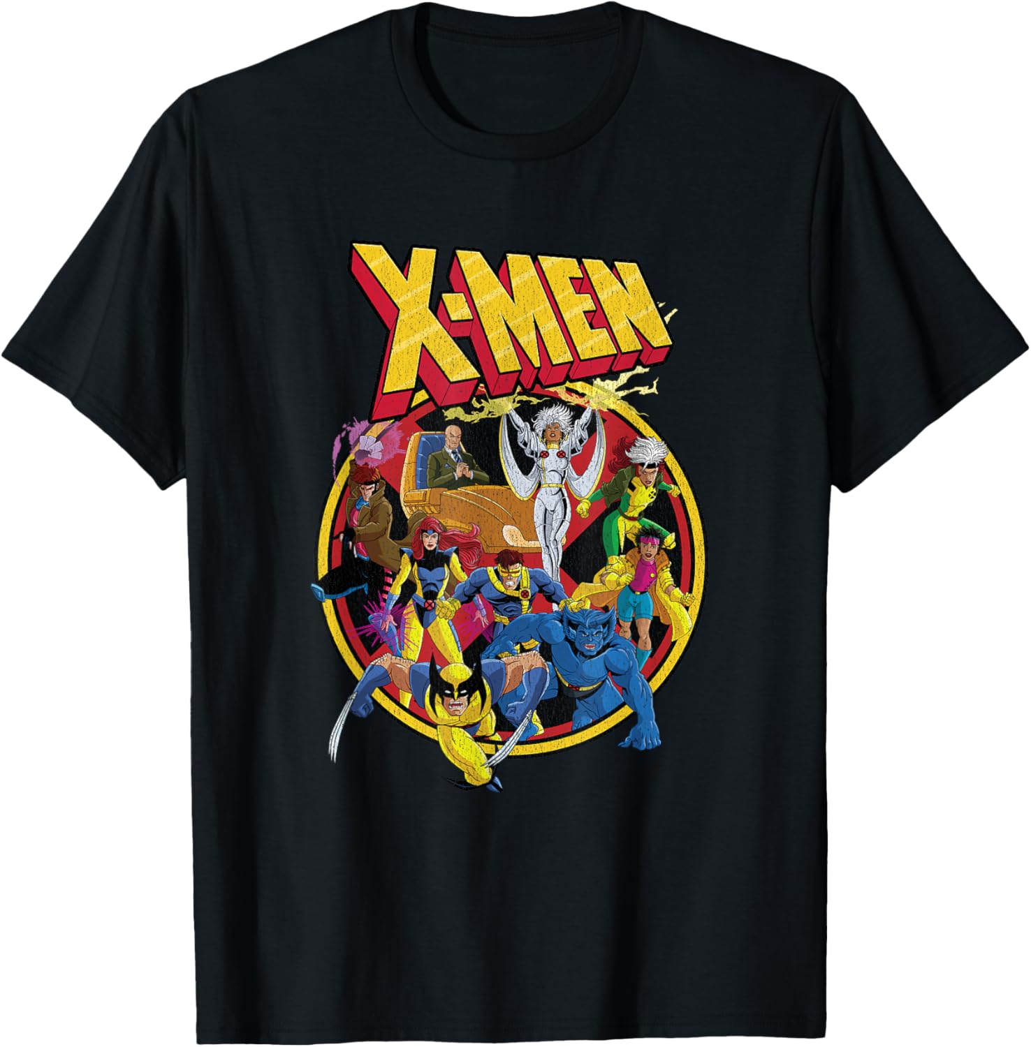 Marvel X-Men 90s Retro Animated Series T-Shirt for Fans and Collectors - 3