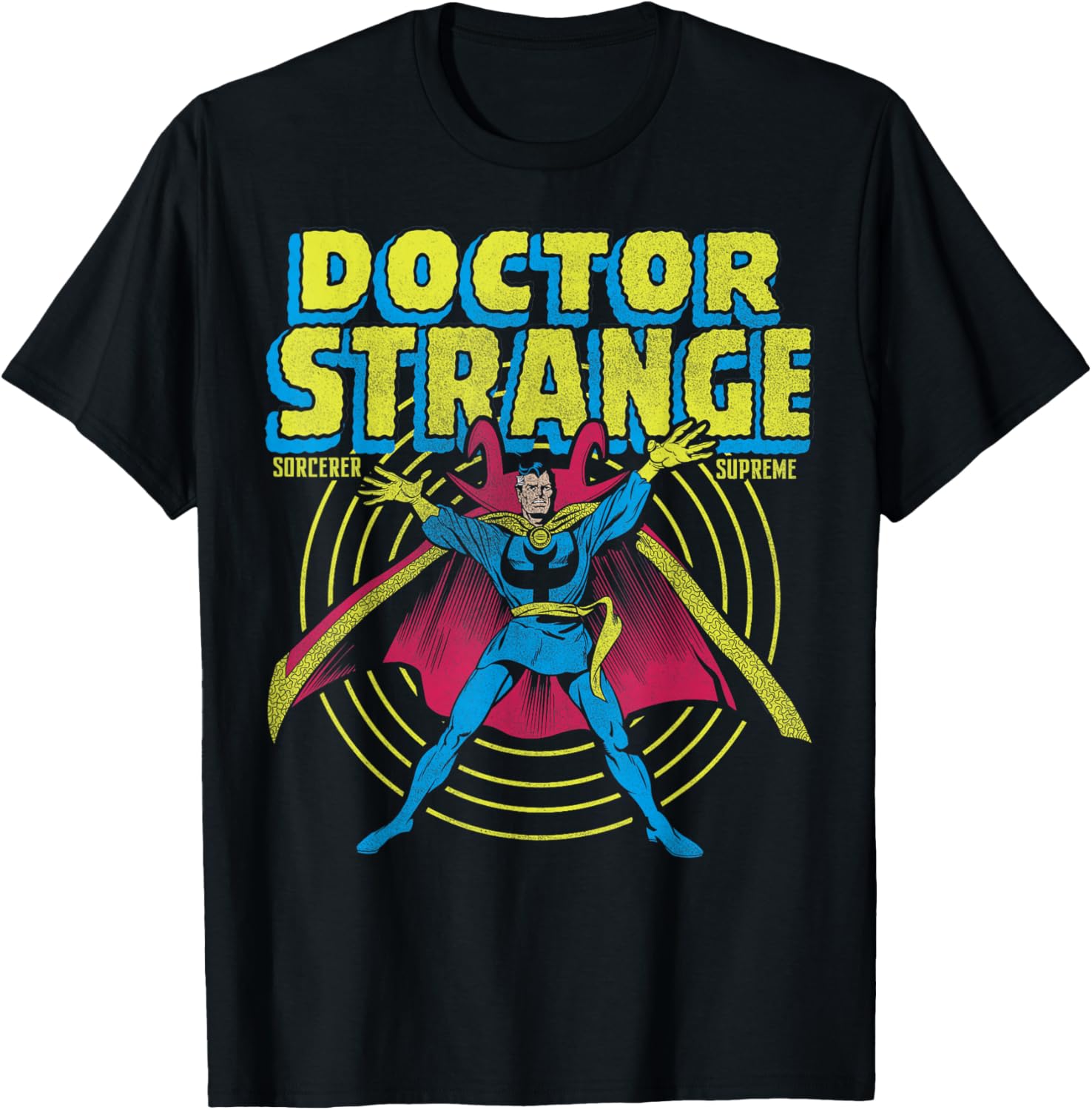 Marvel Avengers Doctor Strange Sorcerer Supreme Portrait T-Shirt for Fans - 2