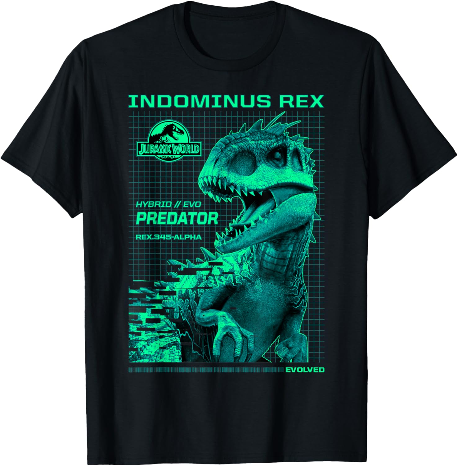 Jurassic World Indominus Rex T-Shirt for Dinosaur Lovers and Fans - 3