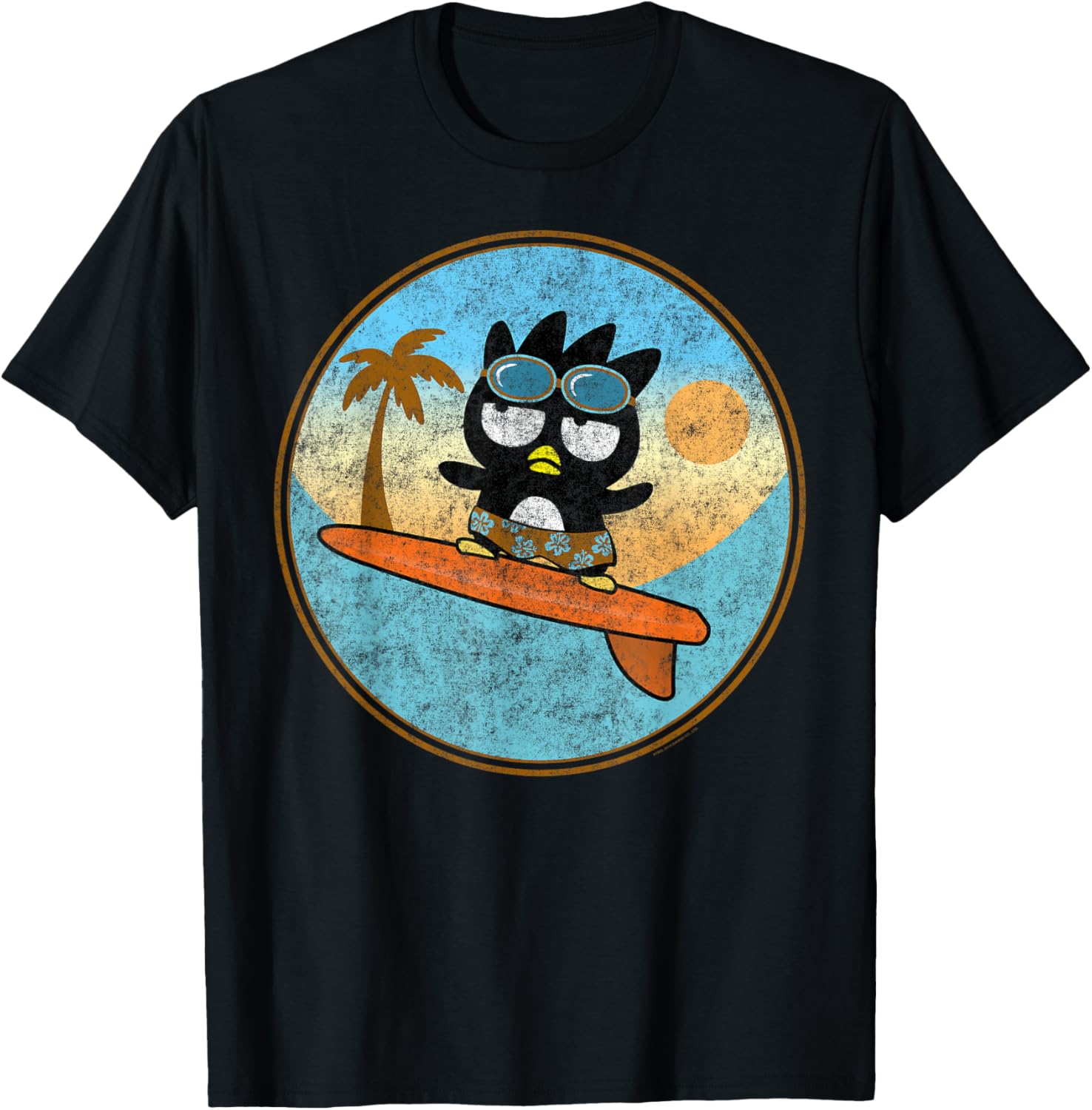 Badtz-Maru Surfing T-Shirt for Fun Beach Style and Comfort - 13