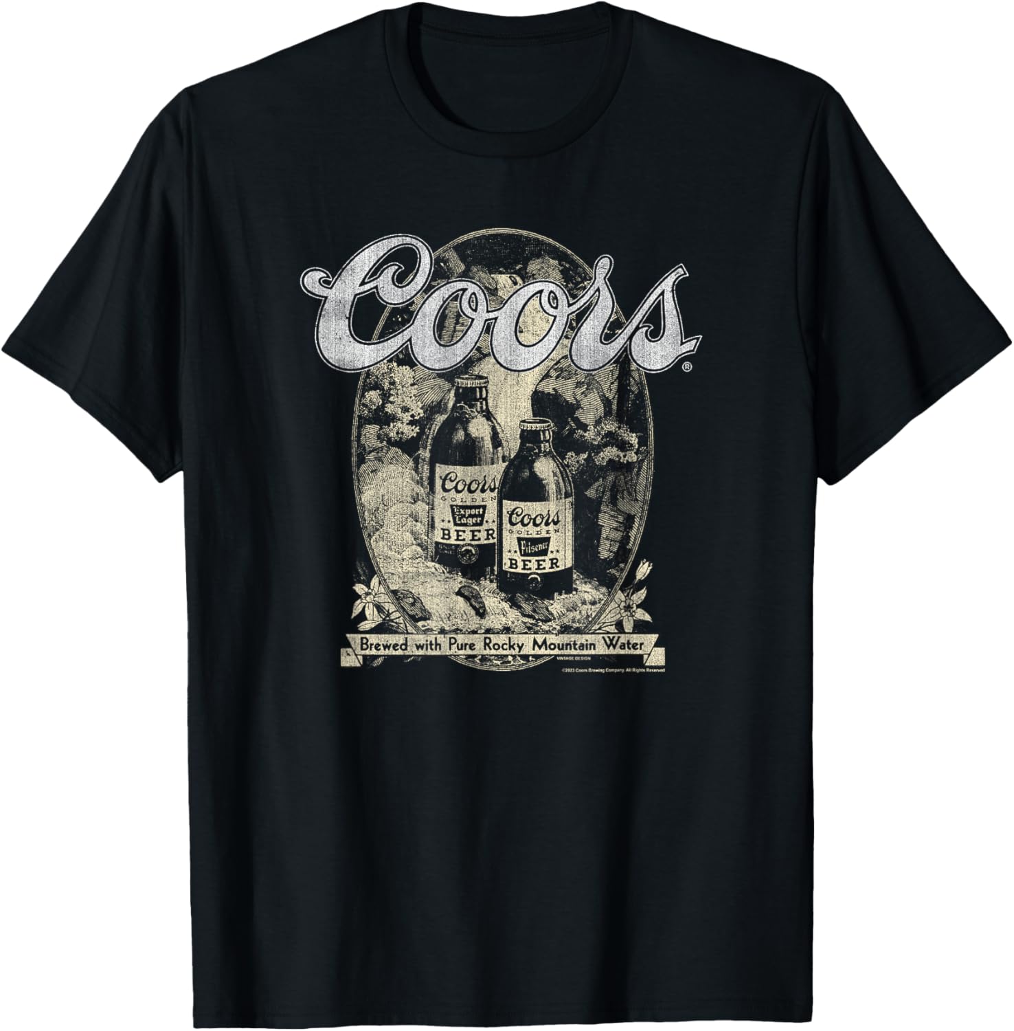 Coors Classic Beer Vintage Banquet T-Shirt for Beer Lovers - 5