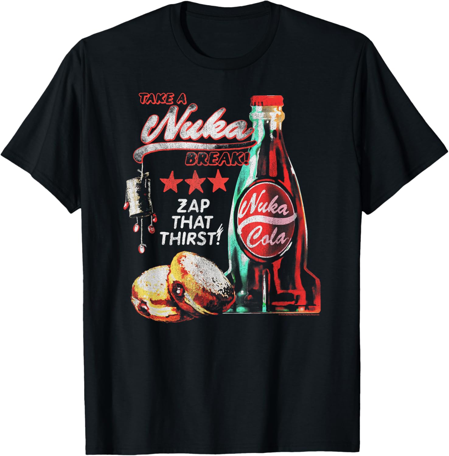 Fallout Nuka Cola Break T-Shirt Perfect for Gamers and Fans - 1