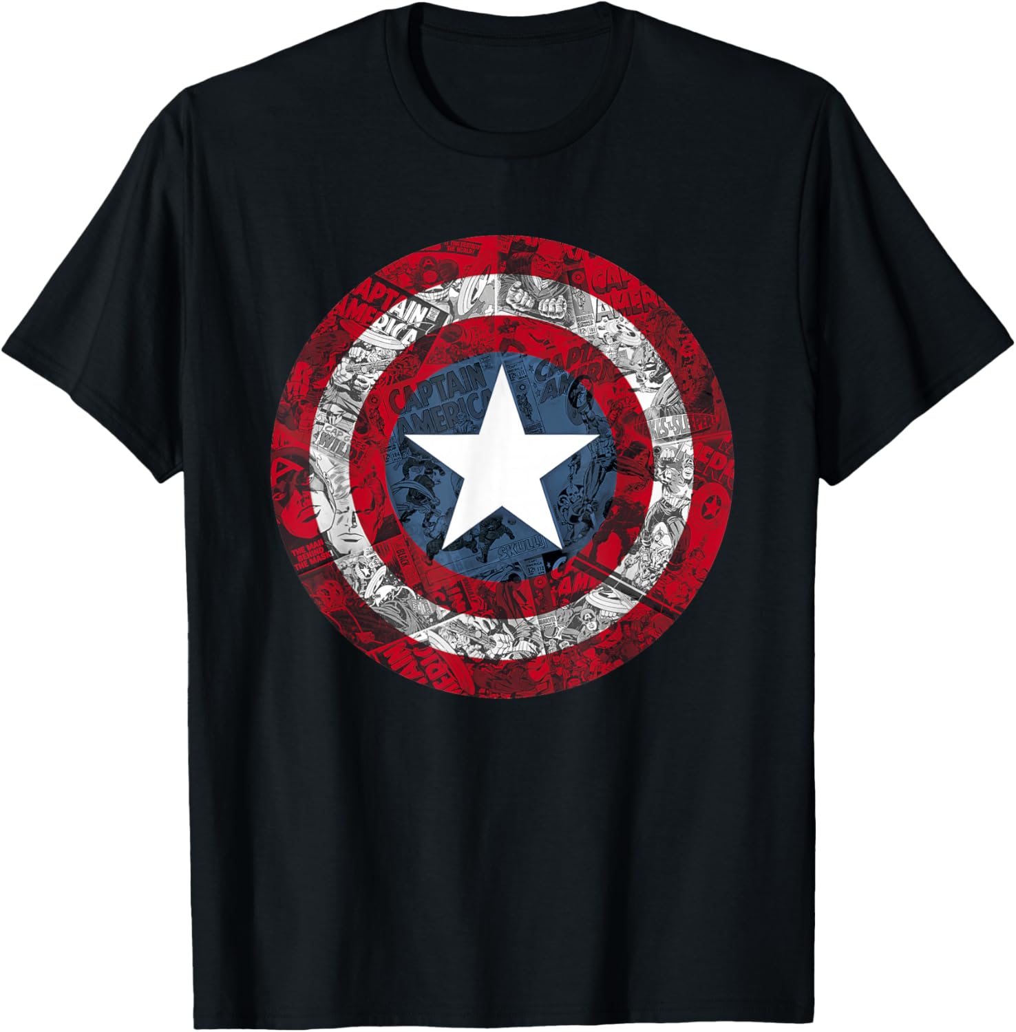 Captain America Avengers Shield T-Shirt for Marvel Fans and Collectors - 6