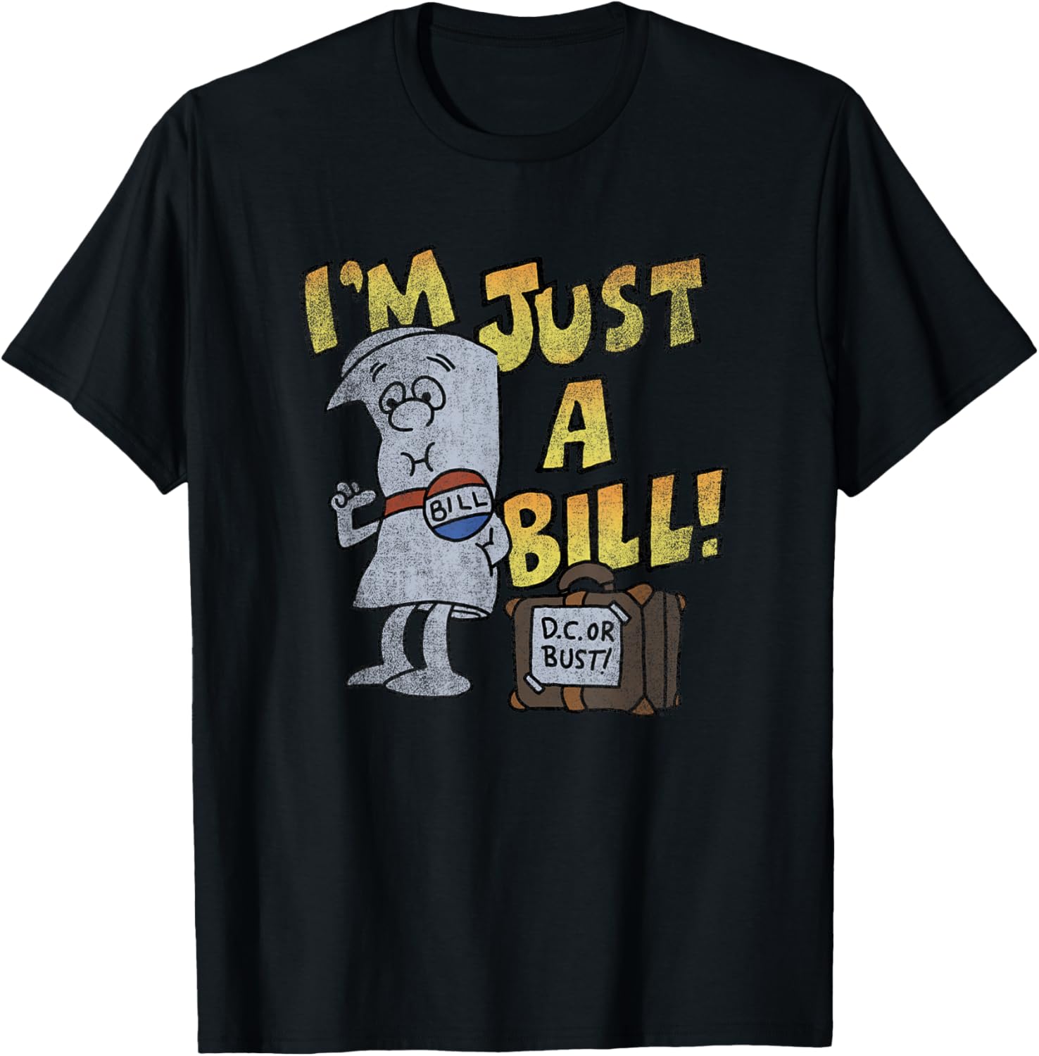 Ripple Junction Schoolhouse Rock I'm Just A Bill Congress T-Shirt - 5