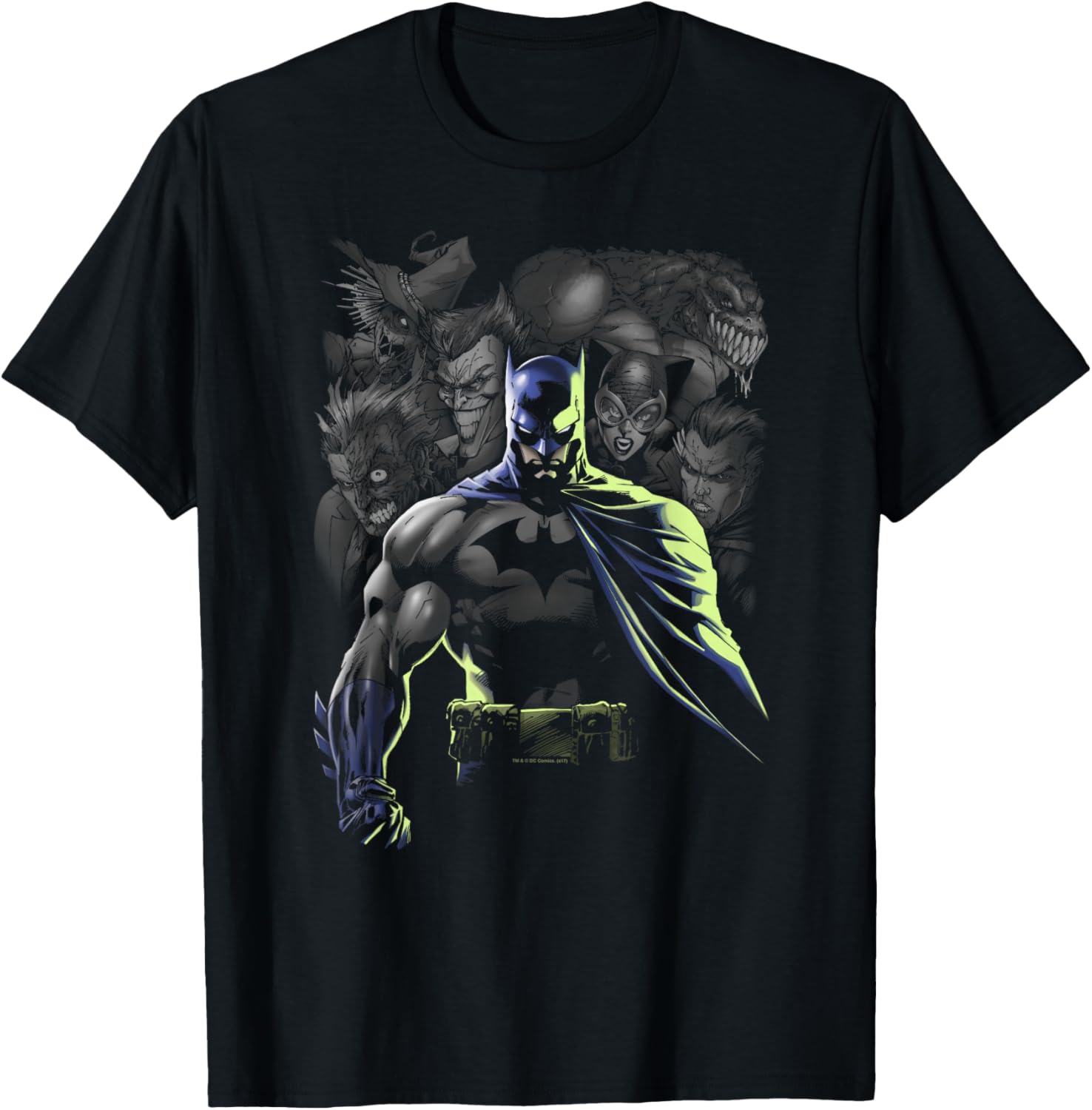 Batman Villains Unleashed T-Shirt for Superhero Fans and Collectors - 1
