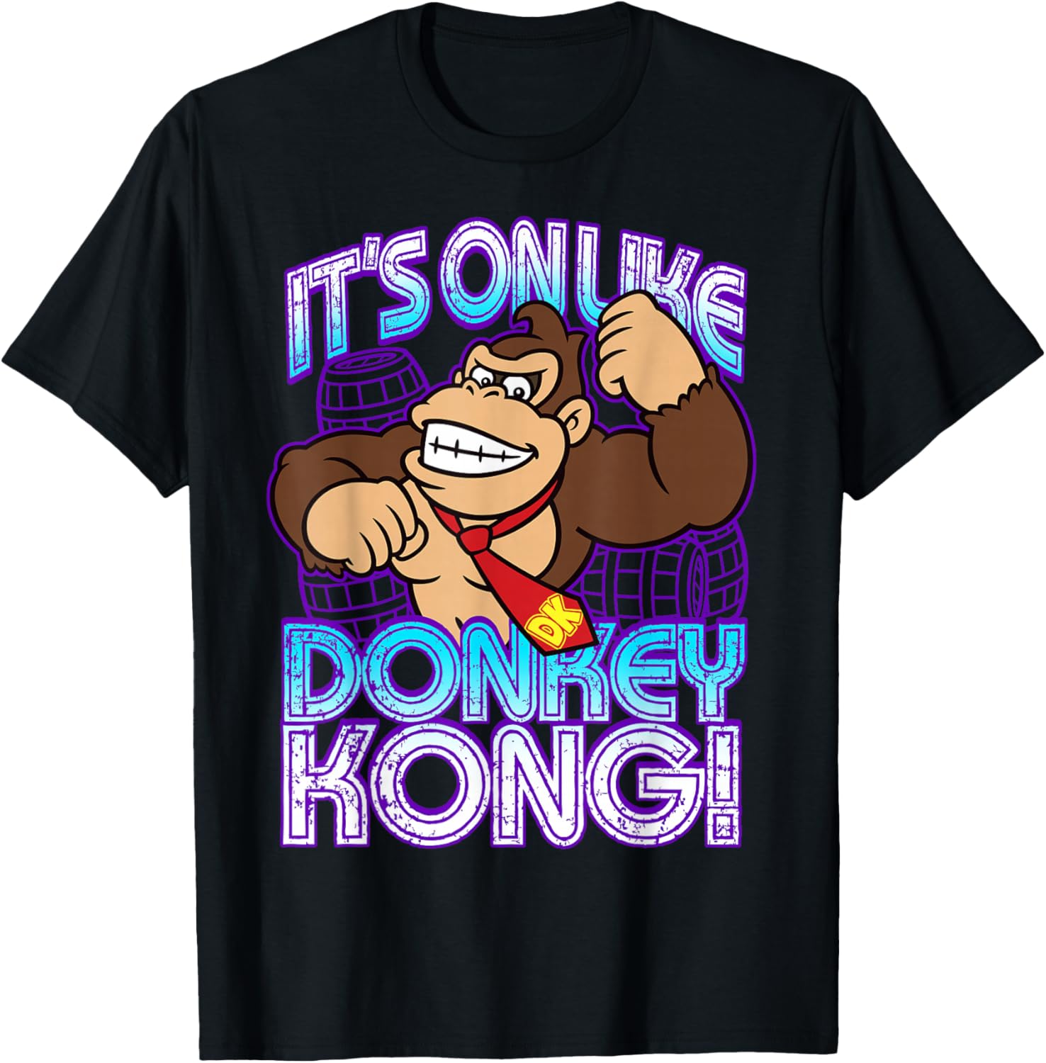 Donkey Kong It's On Taunt Graphic T-Shirt for Gamers and Fans - 7