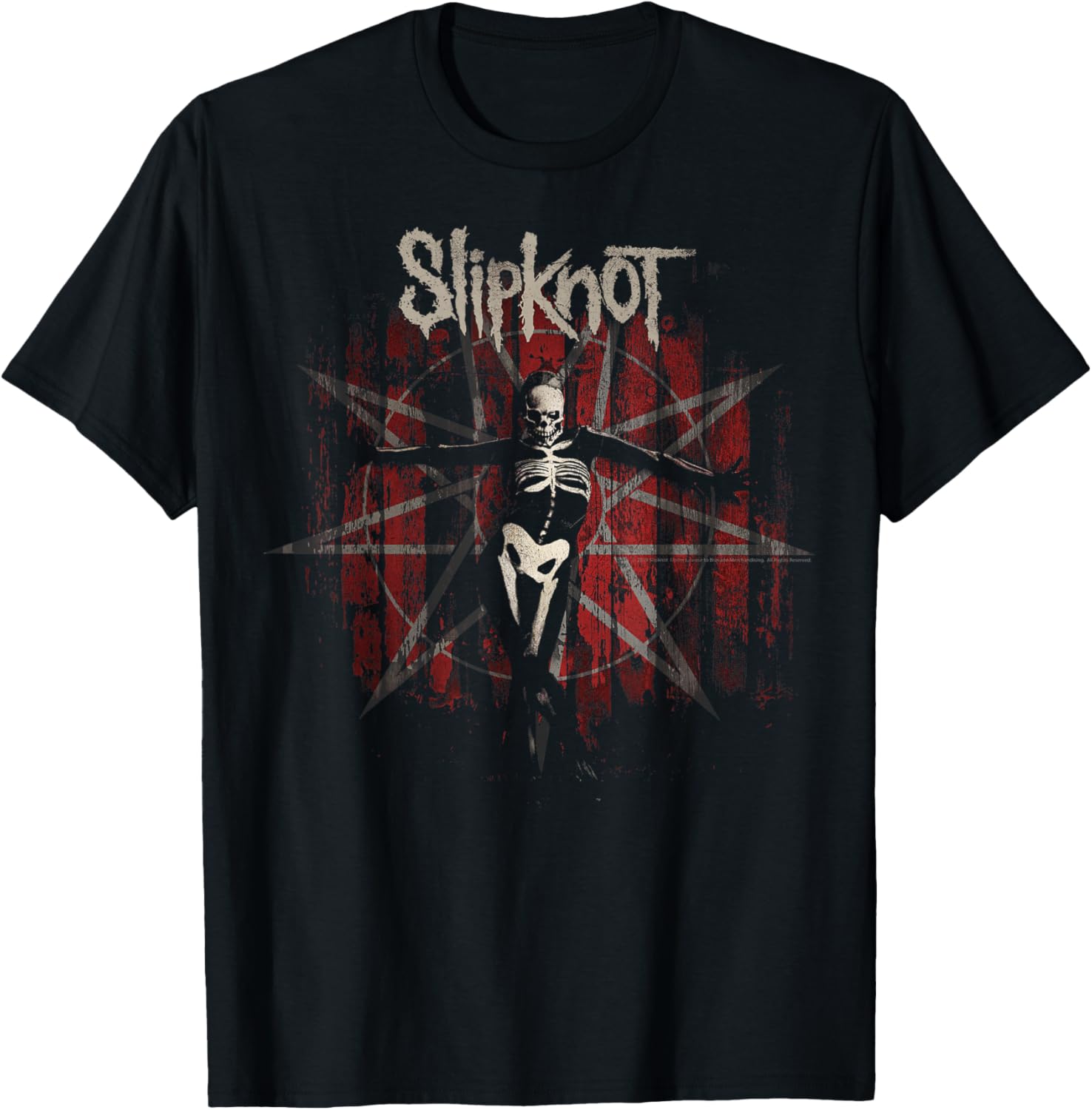 Slipknot Official The Gray Chapter Star T-Shirt for Music Fans - 1