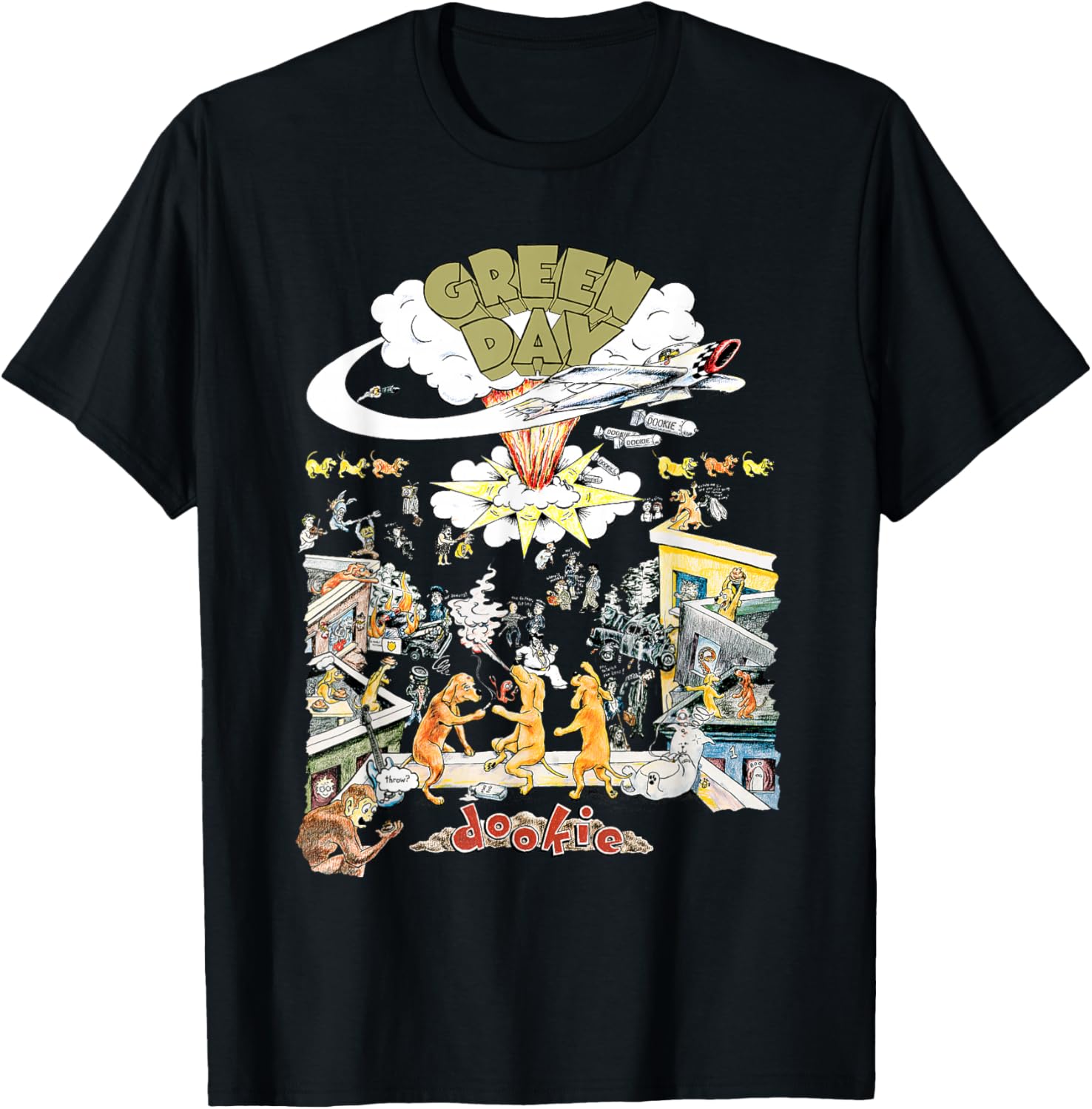 Green Day Dookie Scene T-Shirt for Fans | Stylish Music Apparel - 1