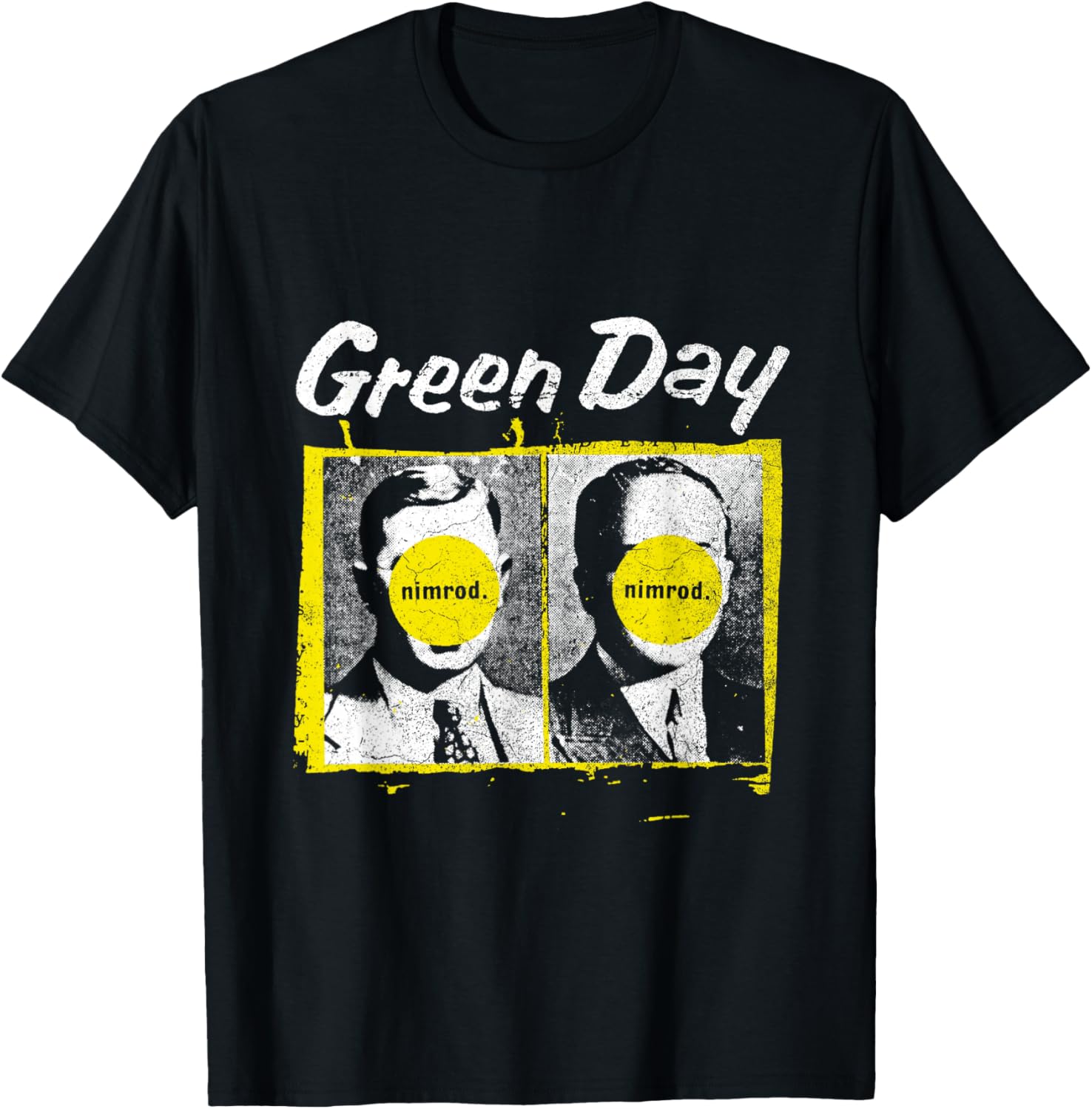 Green Day Nimrod T-Shirt for Fans of Rock Music and Classic Style - 3