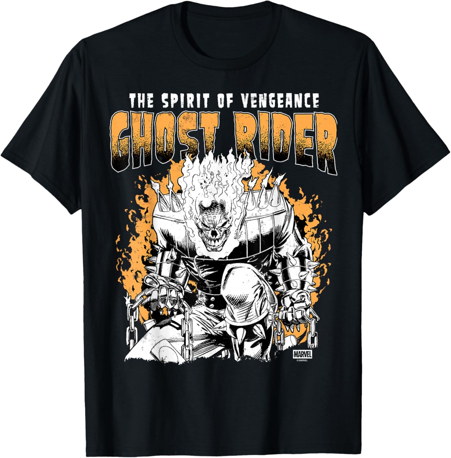 Ghost Rider Grunge T-Shirt for Men and Women - Stylish Graphic Tee - 1