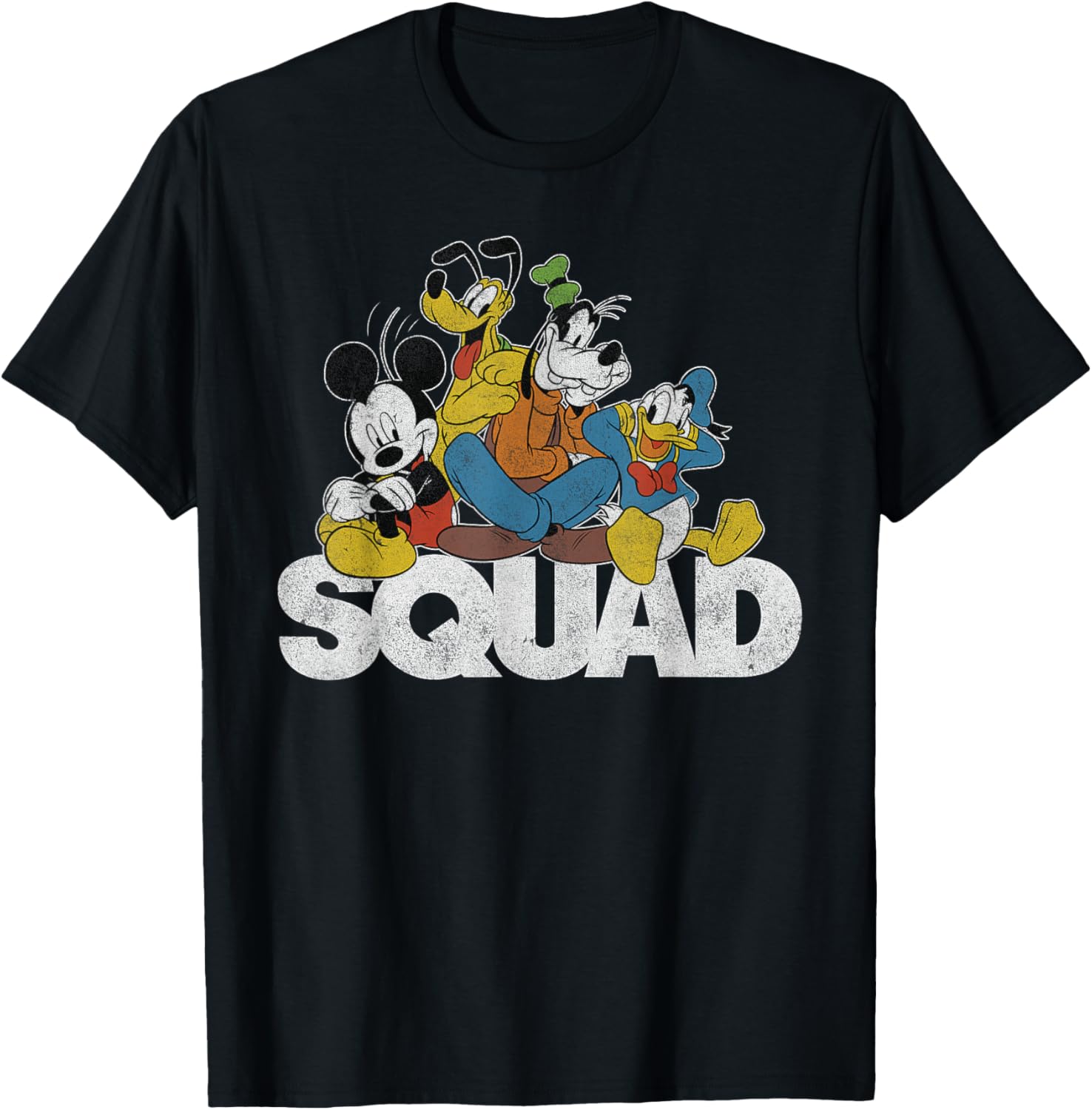 Classic Mickey Mouse Squad Graphic T-Shirt for Disney Fans - 6
