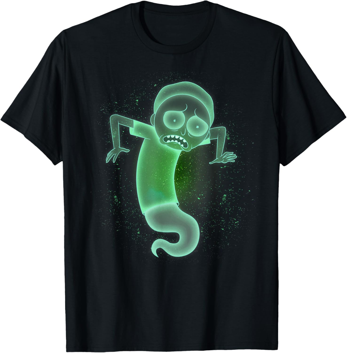 Rick and Morty Ghost Morty T-Shirt - Fun and Stylish Apparel for Fans - 1