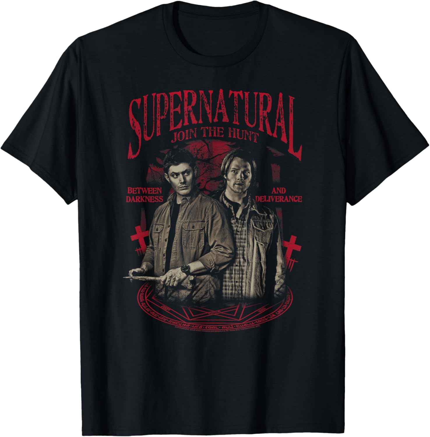 Supernatural Between Darkness and Deliverance T-Shirt for Fans - 1