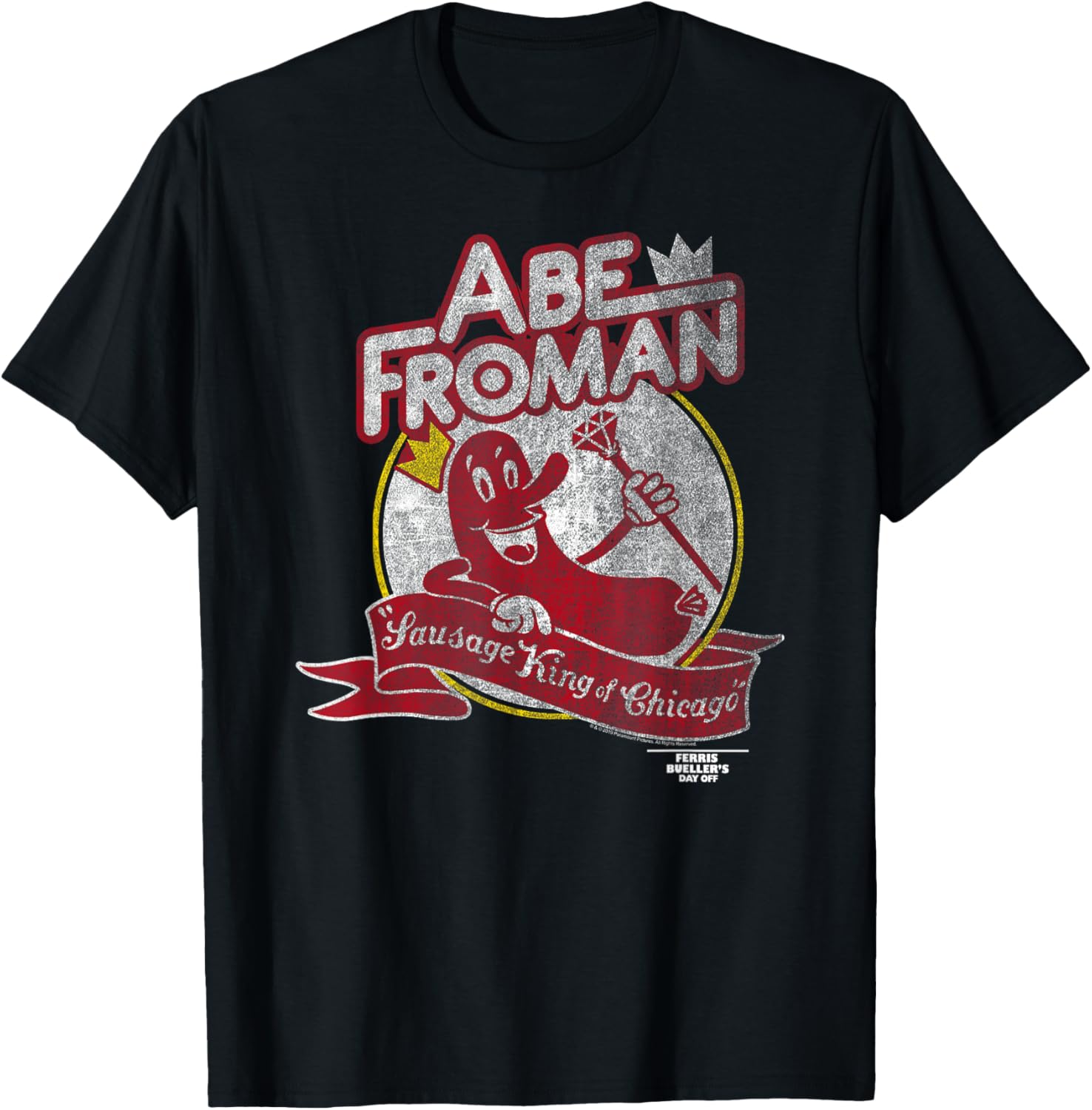 Ferris Bueller's Day Off Abe Froman Sausage King T-Shirt for Fans - 7