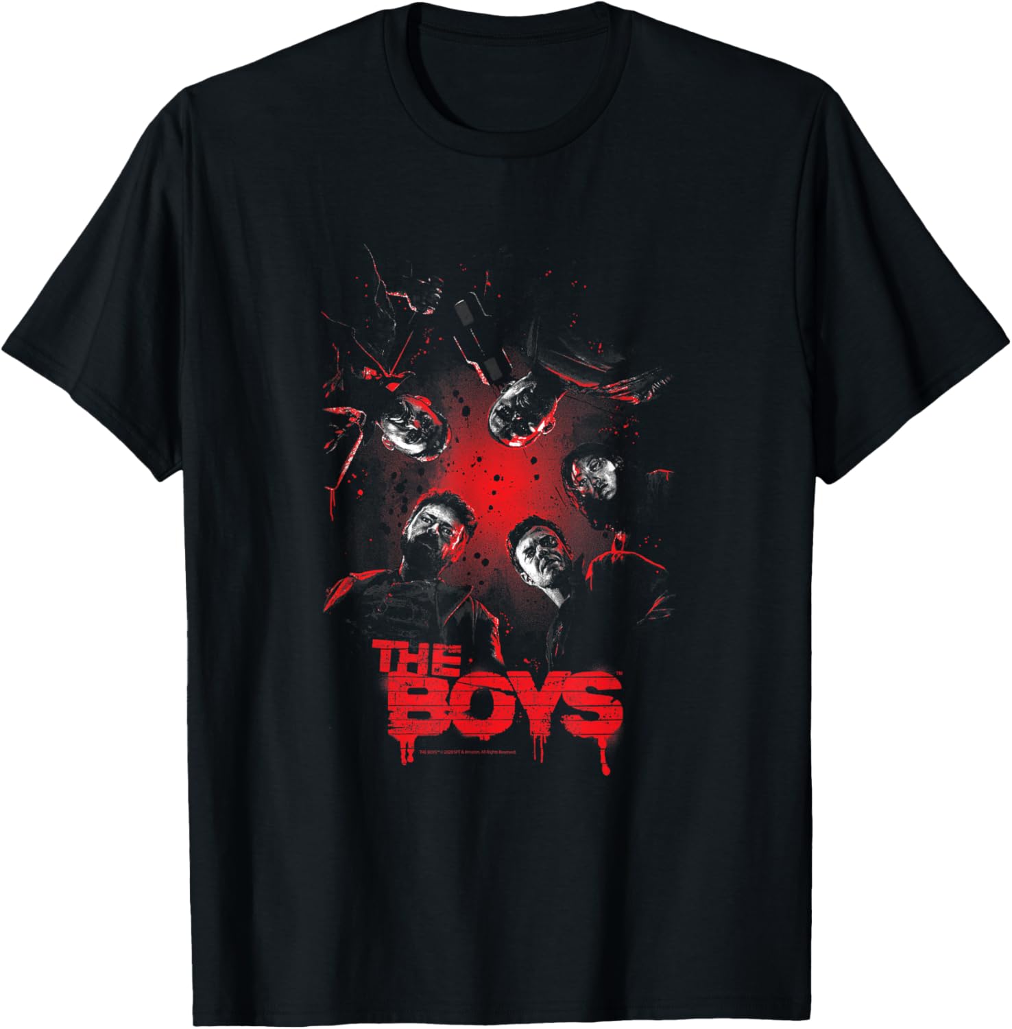 The Boys Group Photo T-Shirt Perfect for Fans and Casual Wear - 1